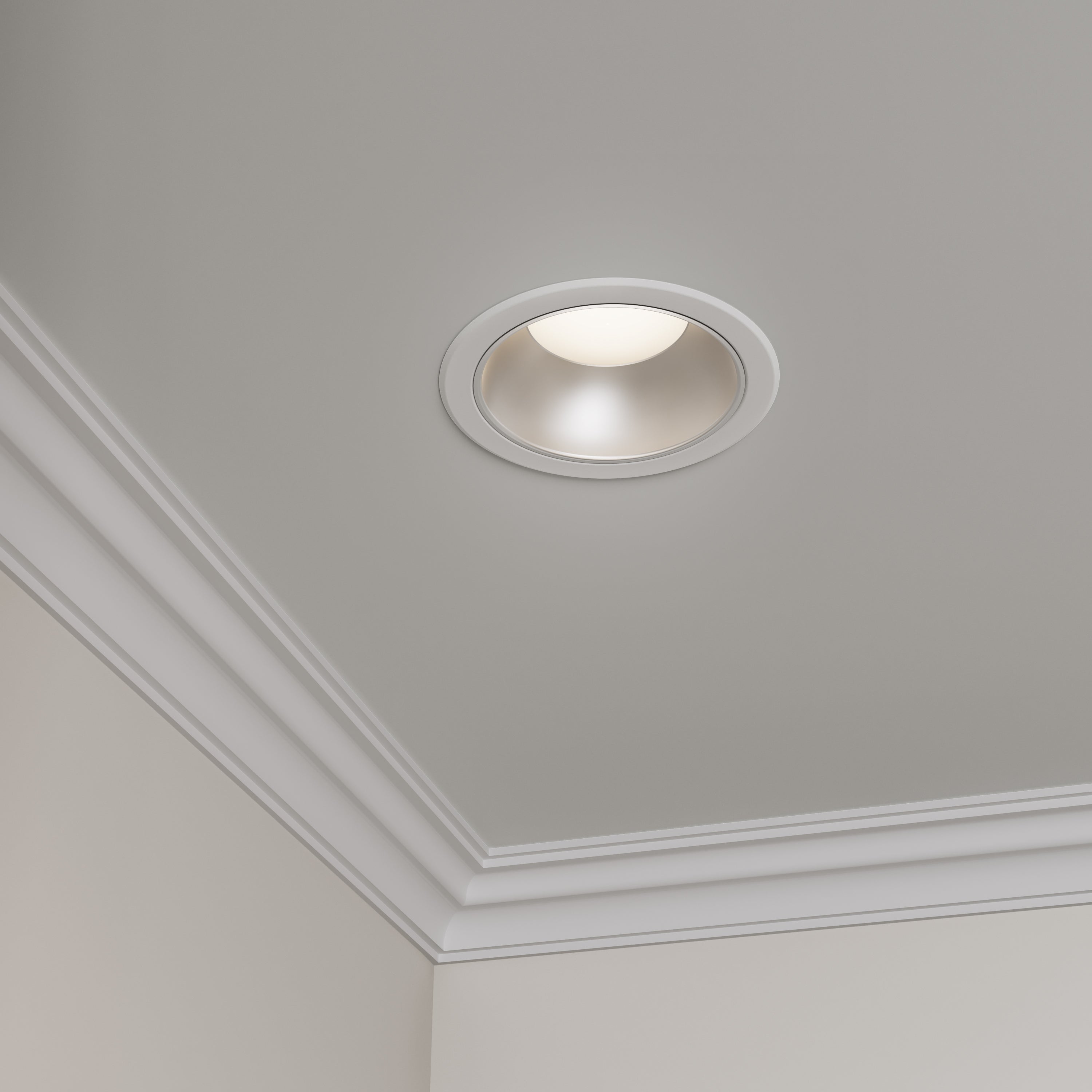 8-inch White Commercial Wall Light