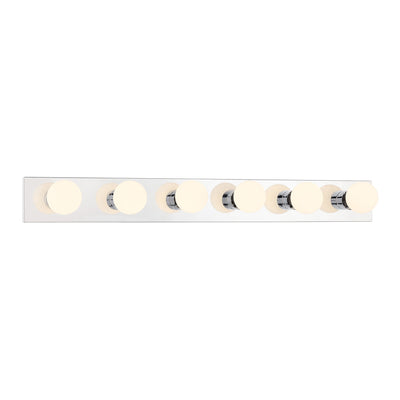 36'' Bellisse Chrome 6 Vanity Light