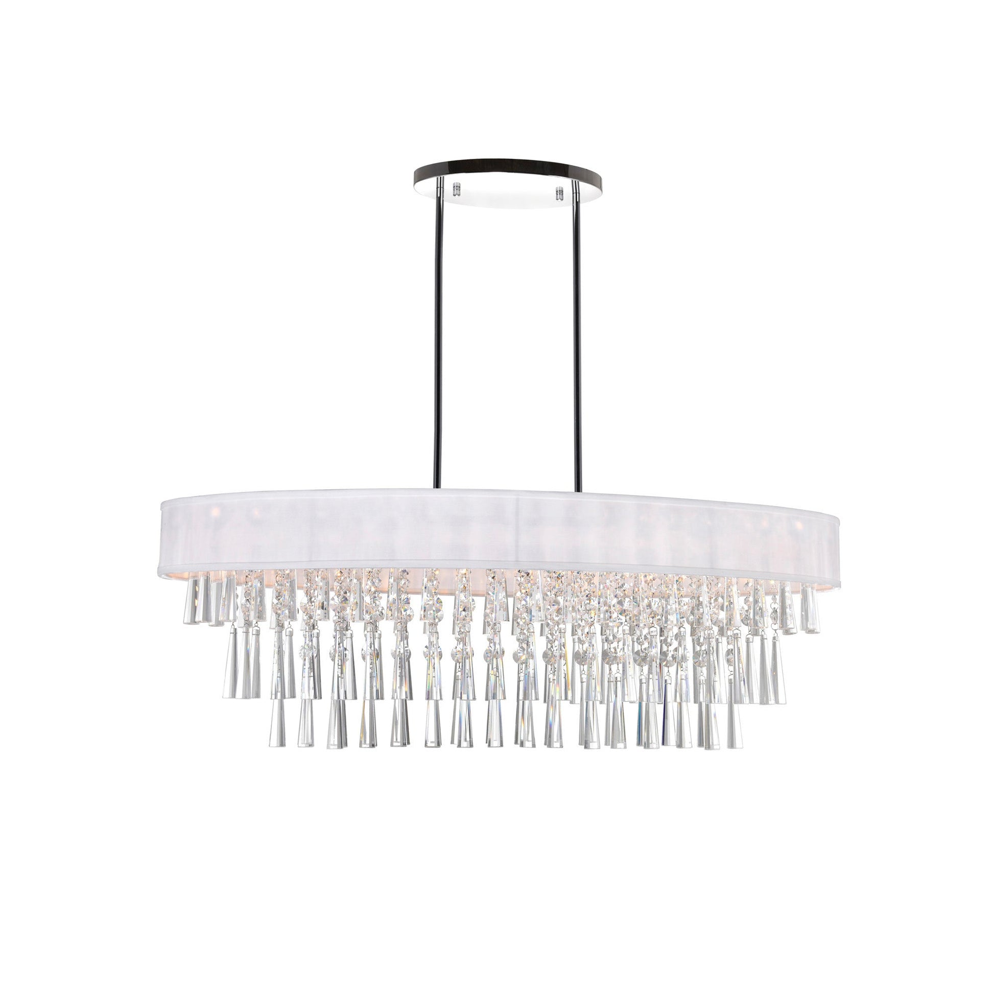 Franca 8 Light Chrome Chandelier