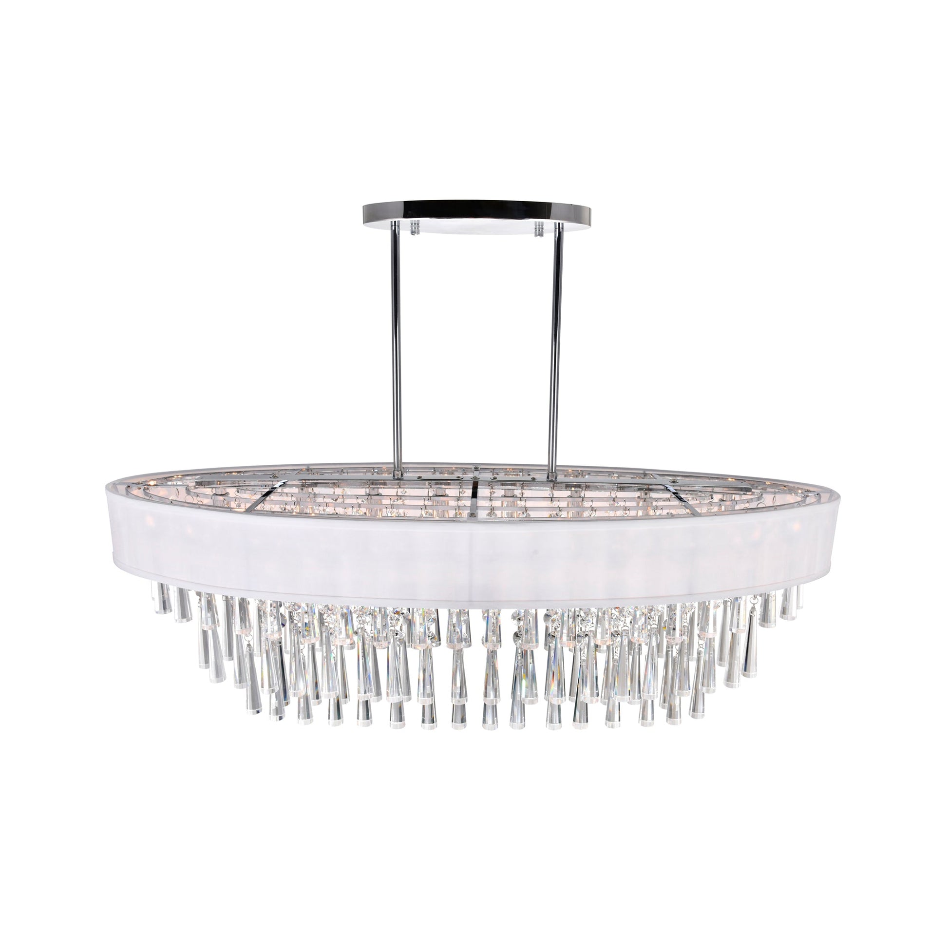 Franca 8 Light Chrome Chandelier