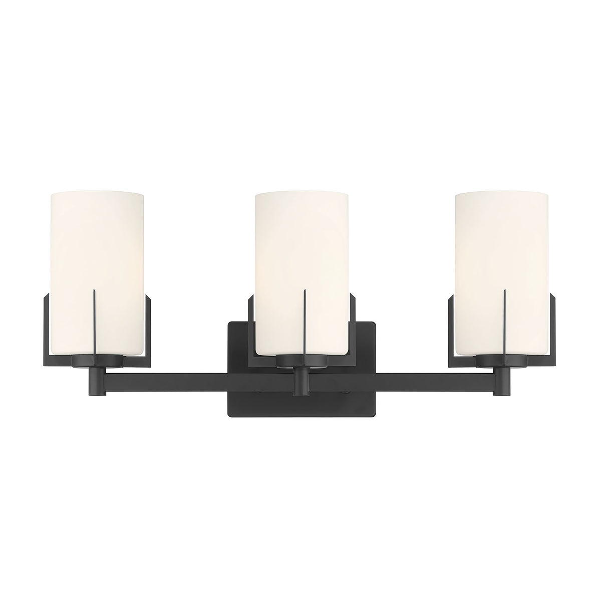 22'' Froselle Matte Black 3 Light Bath Vanity