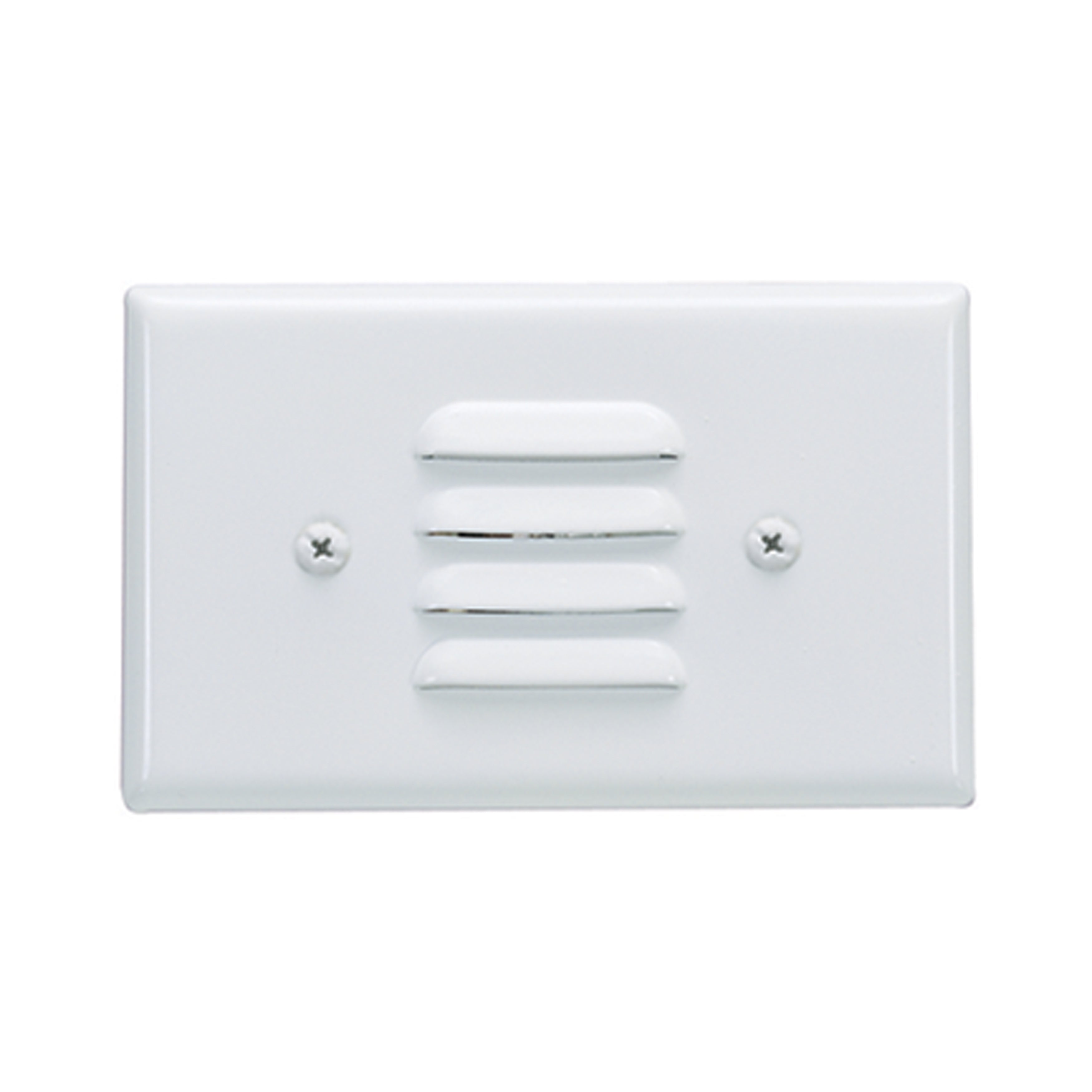 9.25-inch White Outdoor Step Light