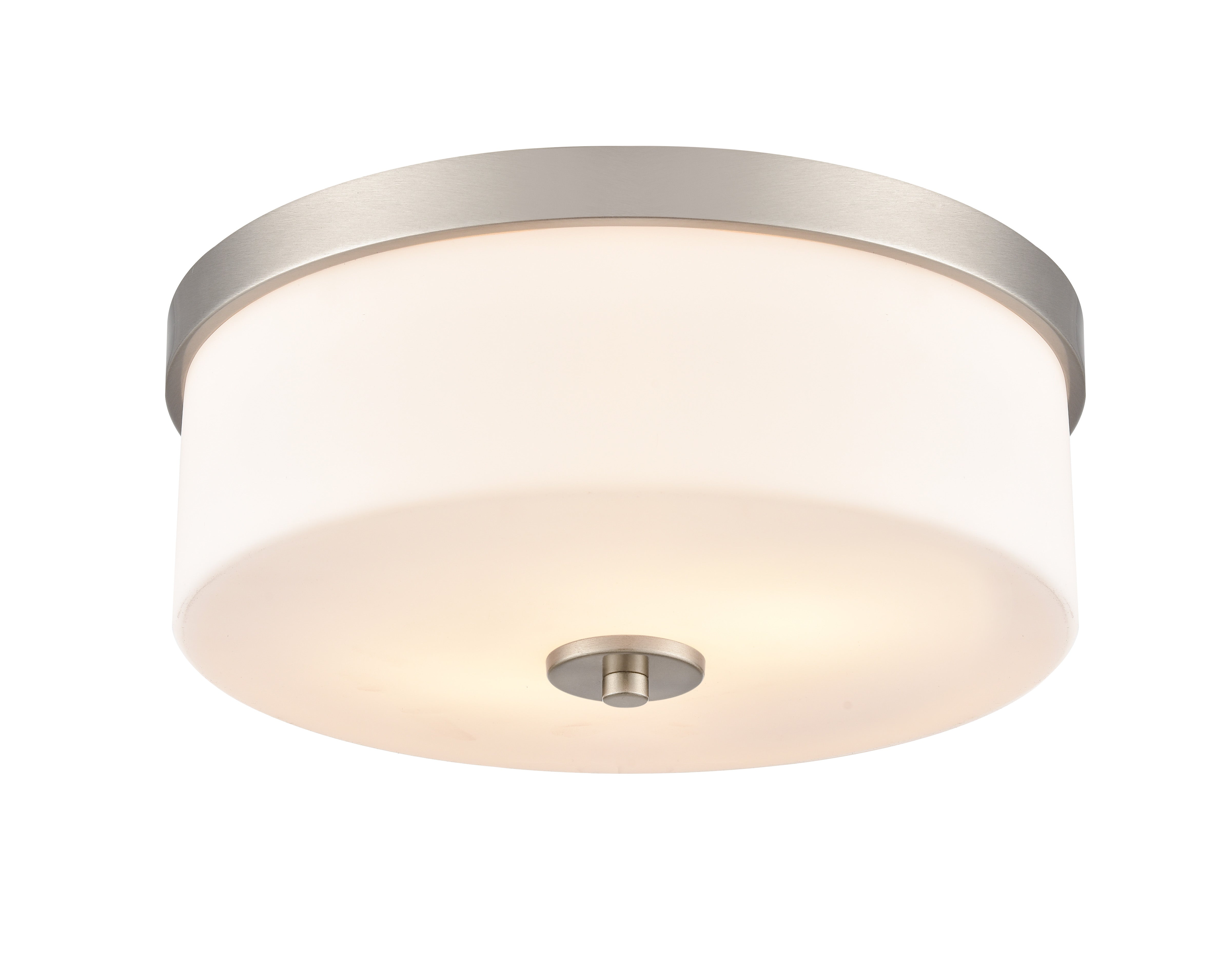 5'' Laphia Brushed Nickel 2 Light Flush Mount