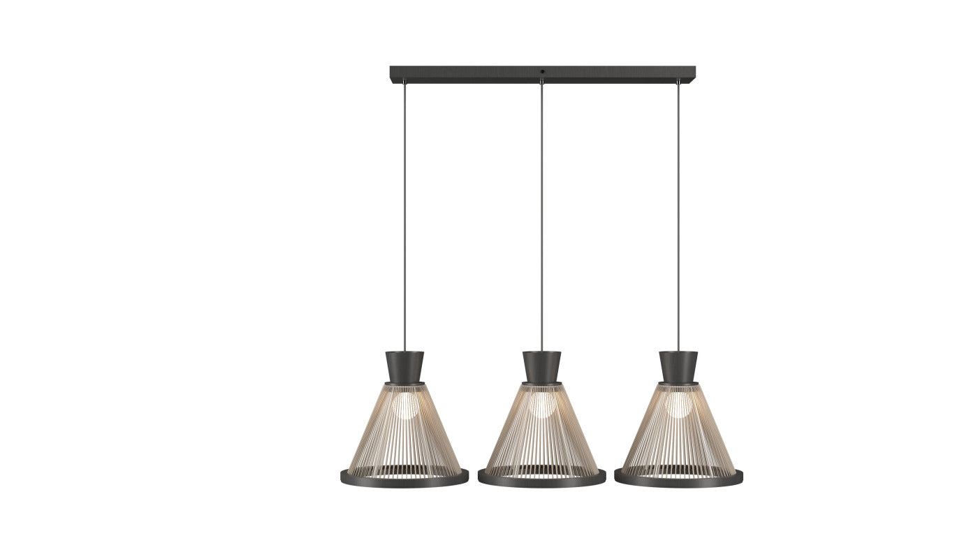 13.39'' Modern Corda Accord Pendant Light