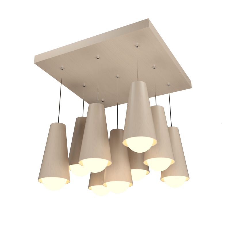 11.81'' Handcrafted Conical Accord Pendant Light