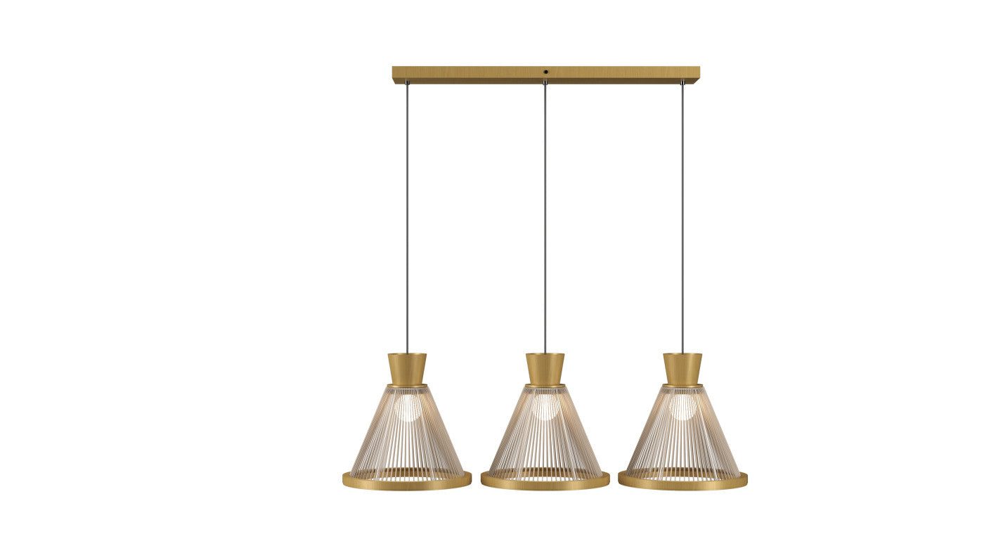 13.39'' Modern Corda Accord Pendant Light