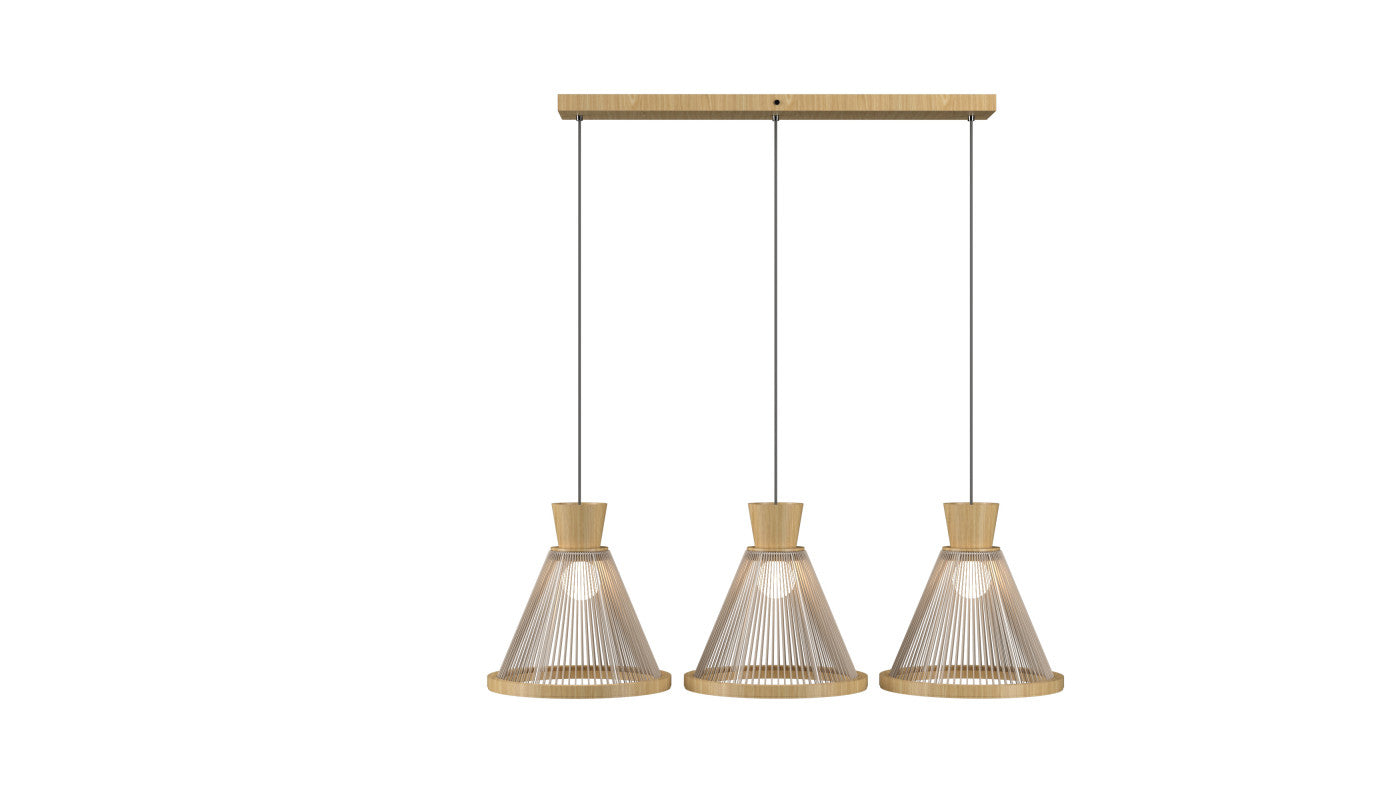 13.39'' Modern Corda Accord Pendant Light