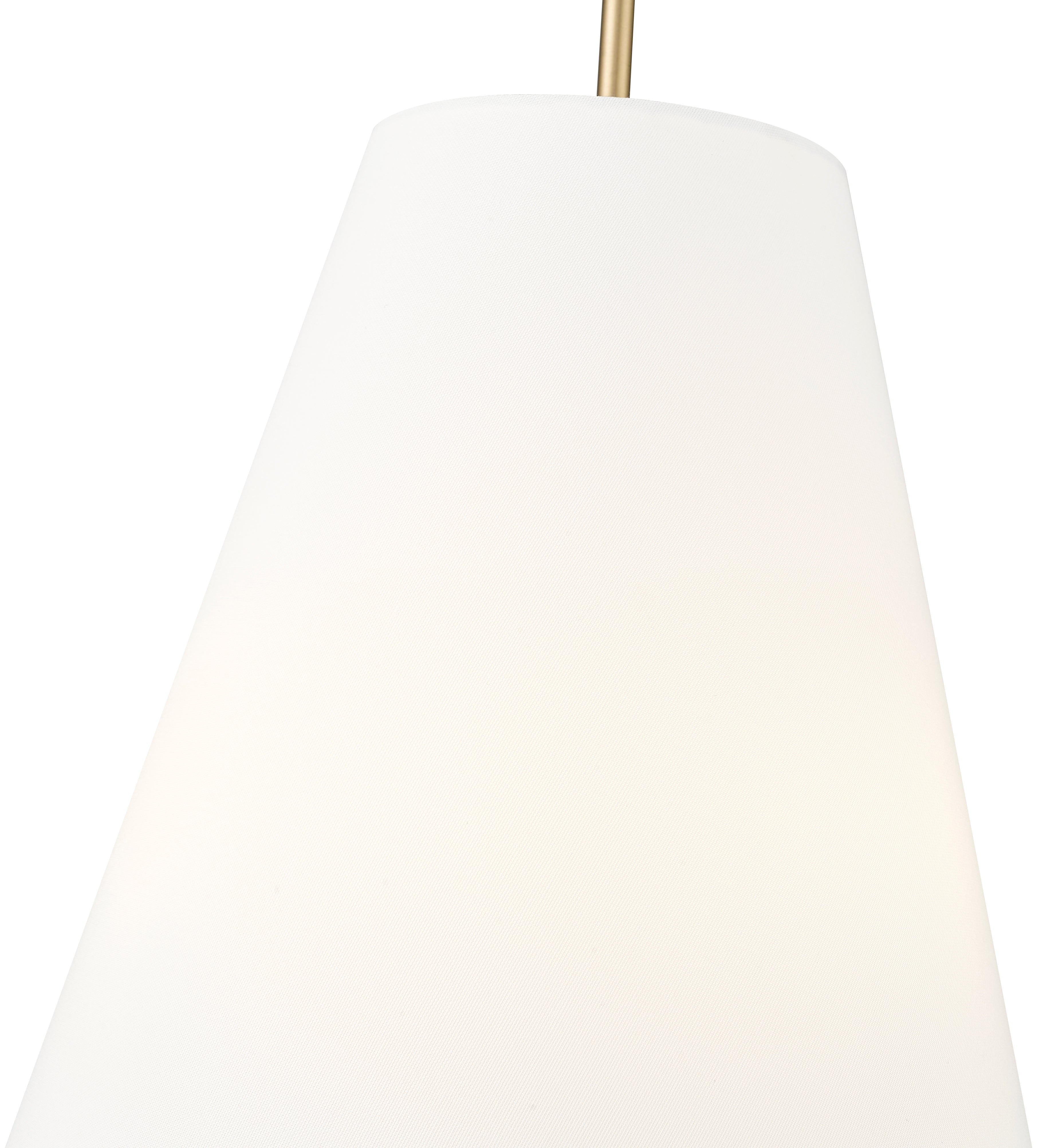 24'' Adorra Vintage Brass 3 Light Pendant