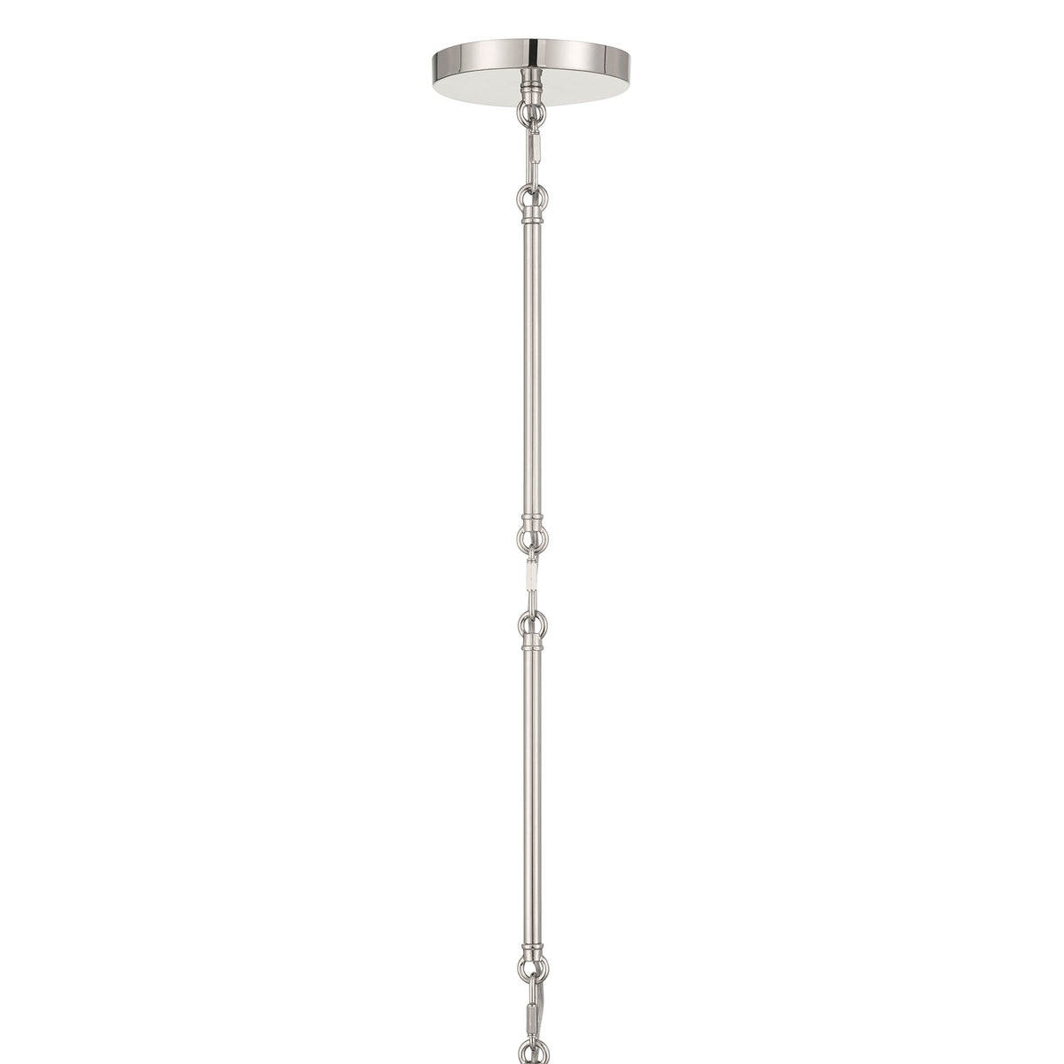 17.5'' Bellaryn Polished Nickel 1 Light Pendant