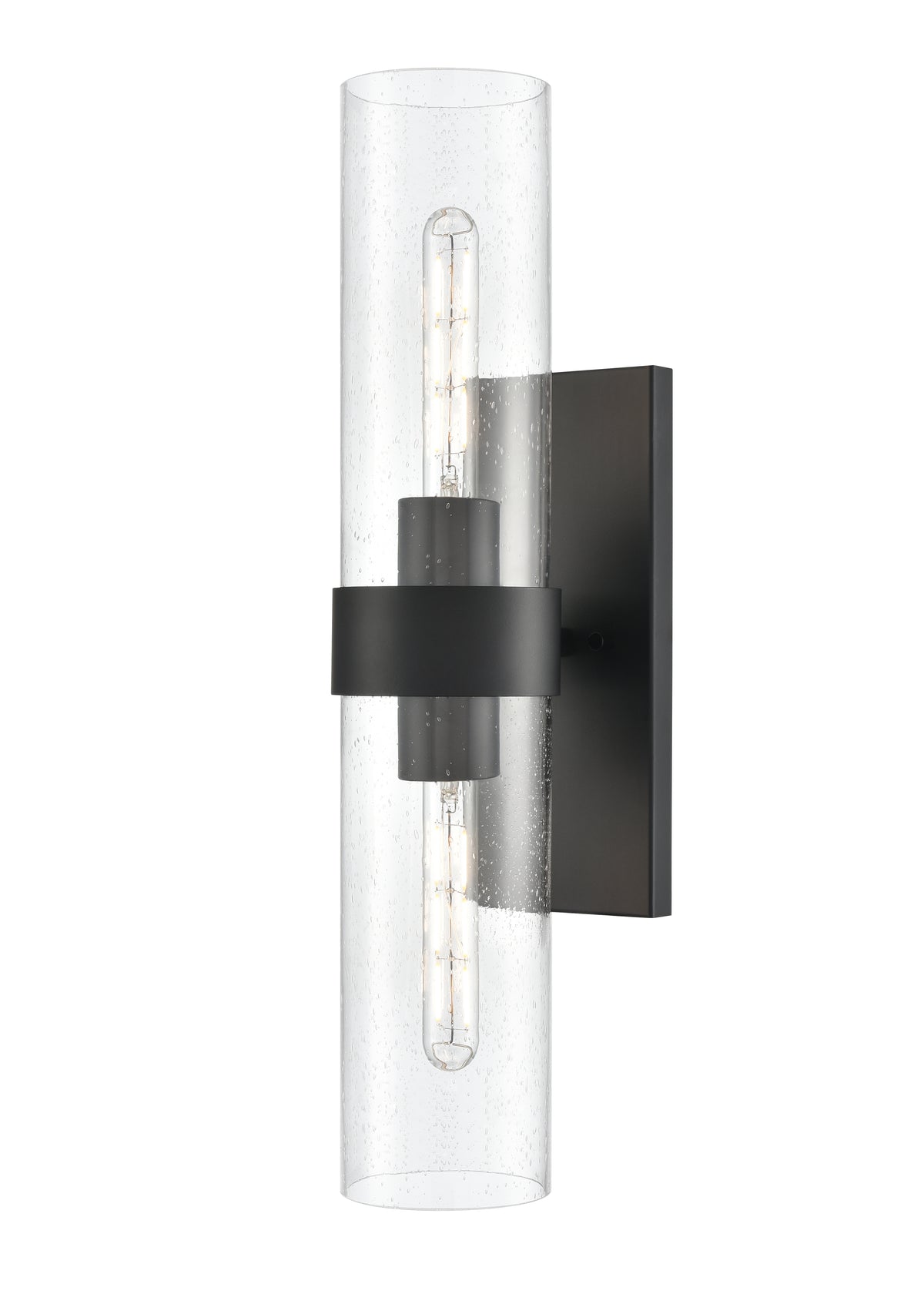 5'' Jamison Matte Black 2 Light Wall Sconce