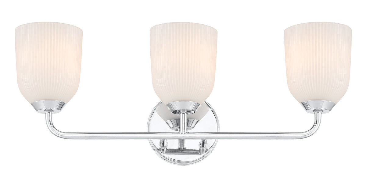 22.75'' Norah Chrome 3 Light Bath Vanity