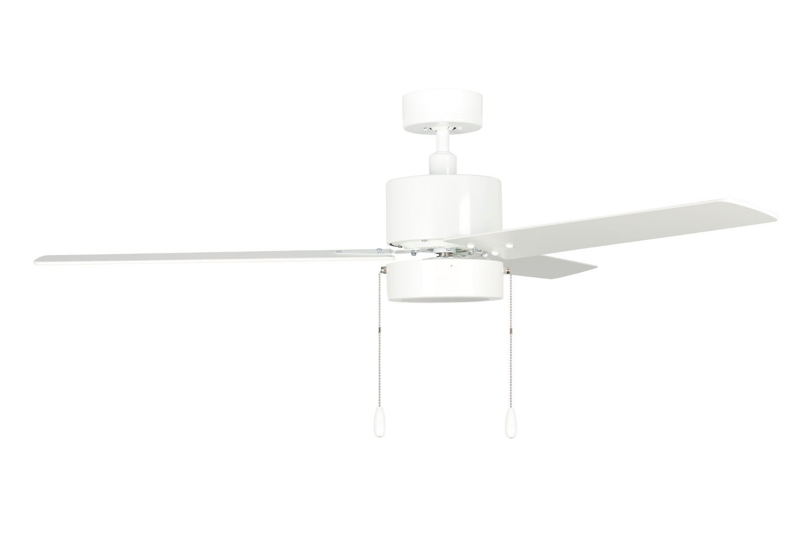 52 Inch Aldea III AC White Indoor Ceiling Fan 3-Blade Reversible