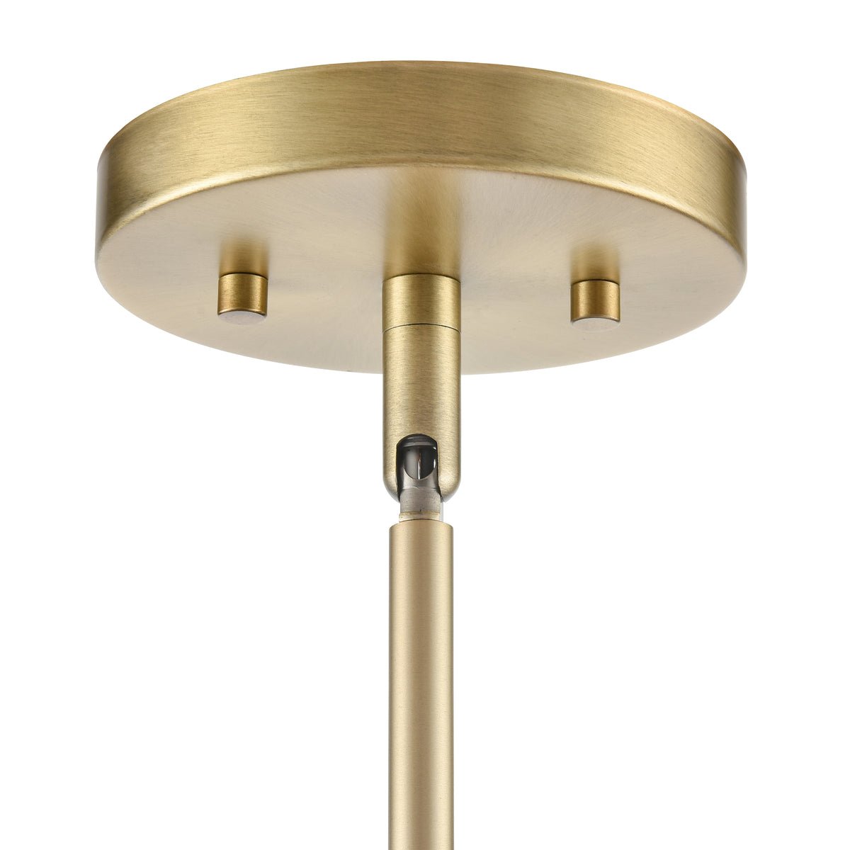 10.25'' Maccan Vintage Brass 8 Light Chandelier