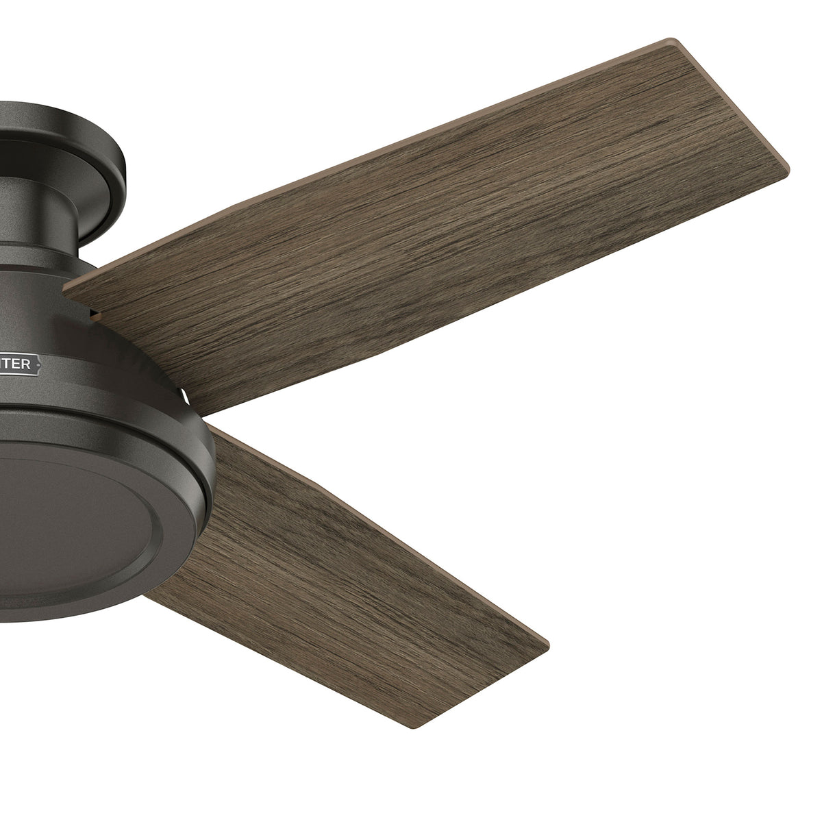 44 inch Dempsey Noble Bronze Low Profile Ceiling Fan and Handheld Remote