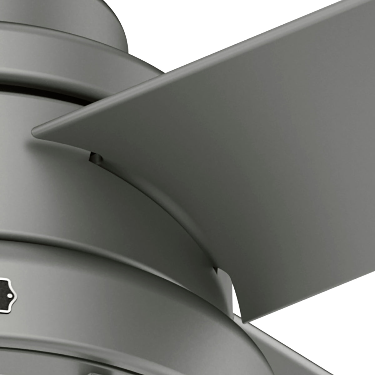 54 inch Searow Matte Silver WeatherMax Indoor / Outdoor Ceiling Fan with LED Light Kit and Wall Control