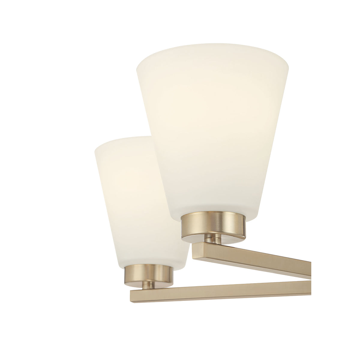 14.75'' Strayhan Modern Gold 5 Light Chandelier
