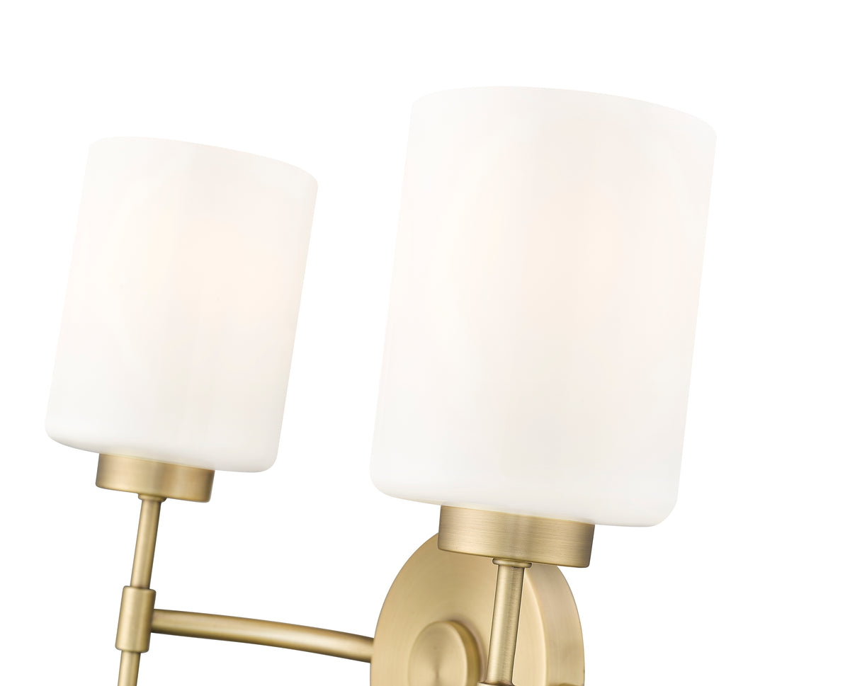 15.5'' Keylee Vintage Brass 2 Light Bath Vanity