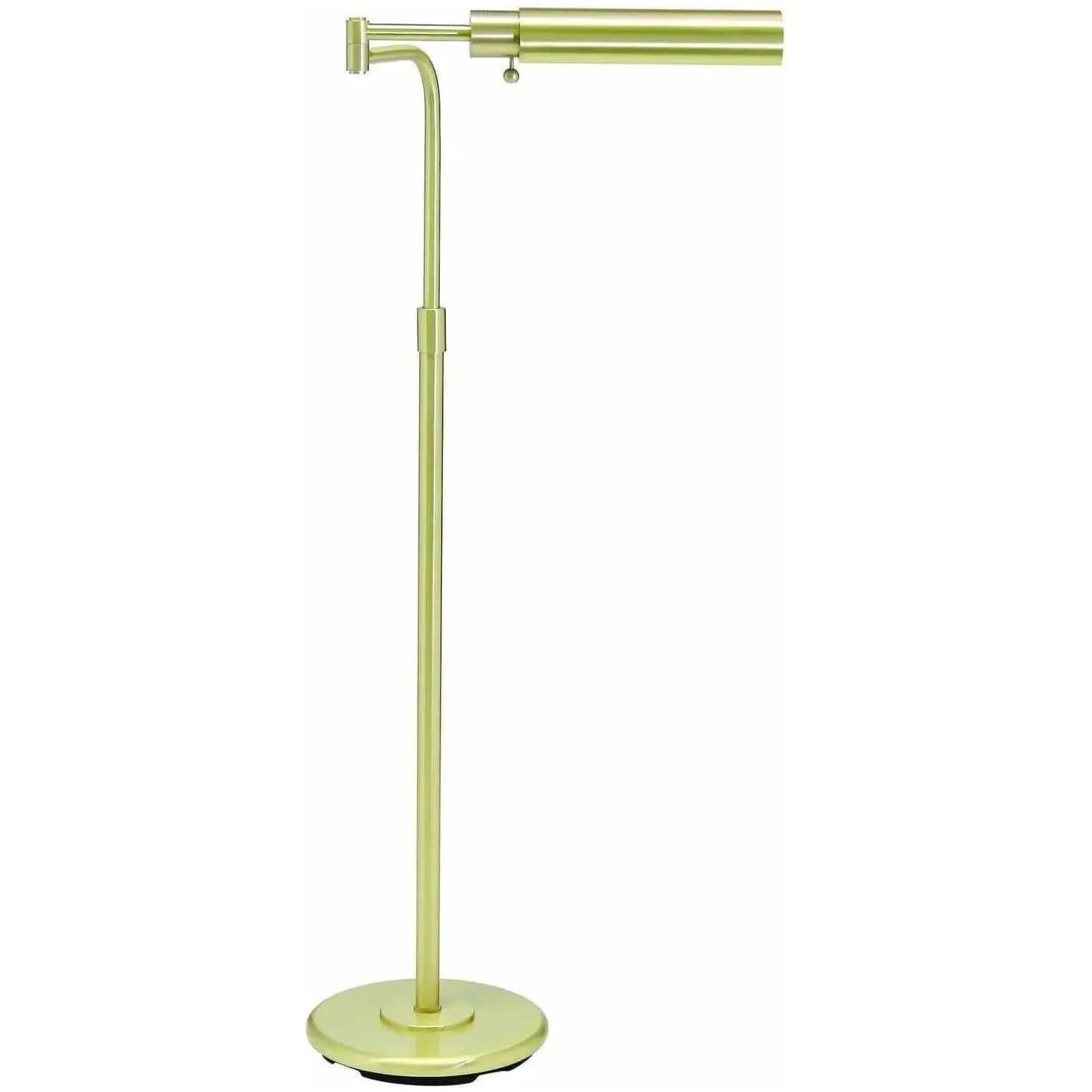 34-inch Home/office Satin Brass Floor Lamp