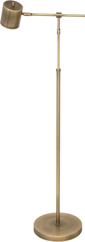 39-inch Morris Antique Brass Floor Lamp