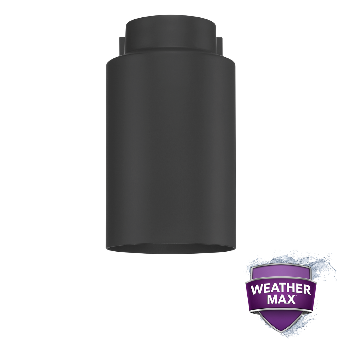 Kennicott 11-inch Matte Black 3000K LED Outdoor Wall Light with Matte Black Metal Shade