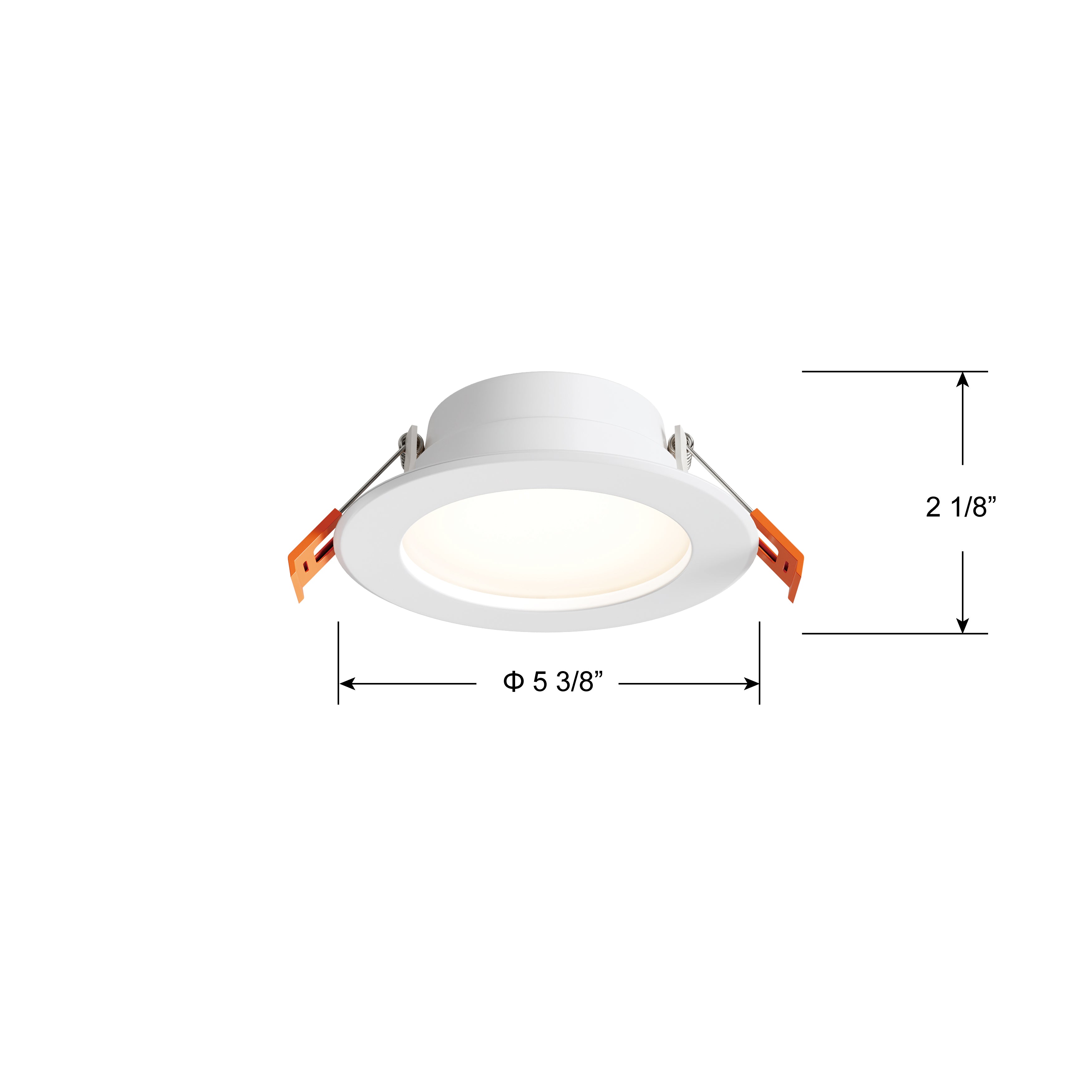 4-inch White Commercial Wall Light with 5-CCT Selectable White