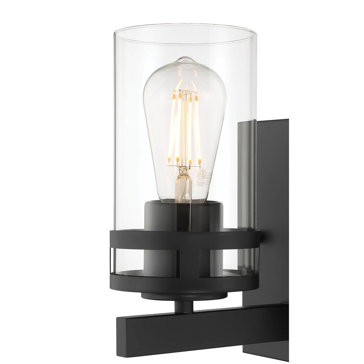 4.5'' Lunden Matte Black 1 Light Wall Sconce