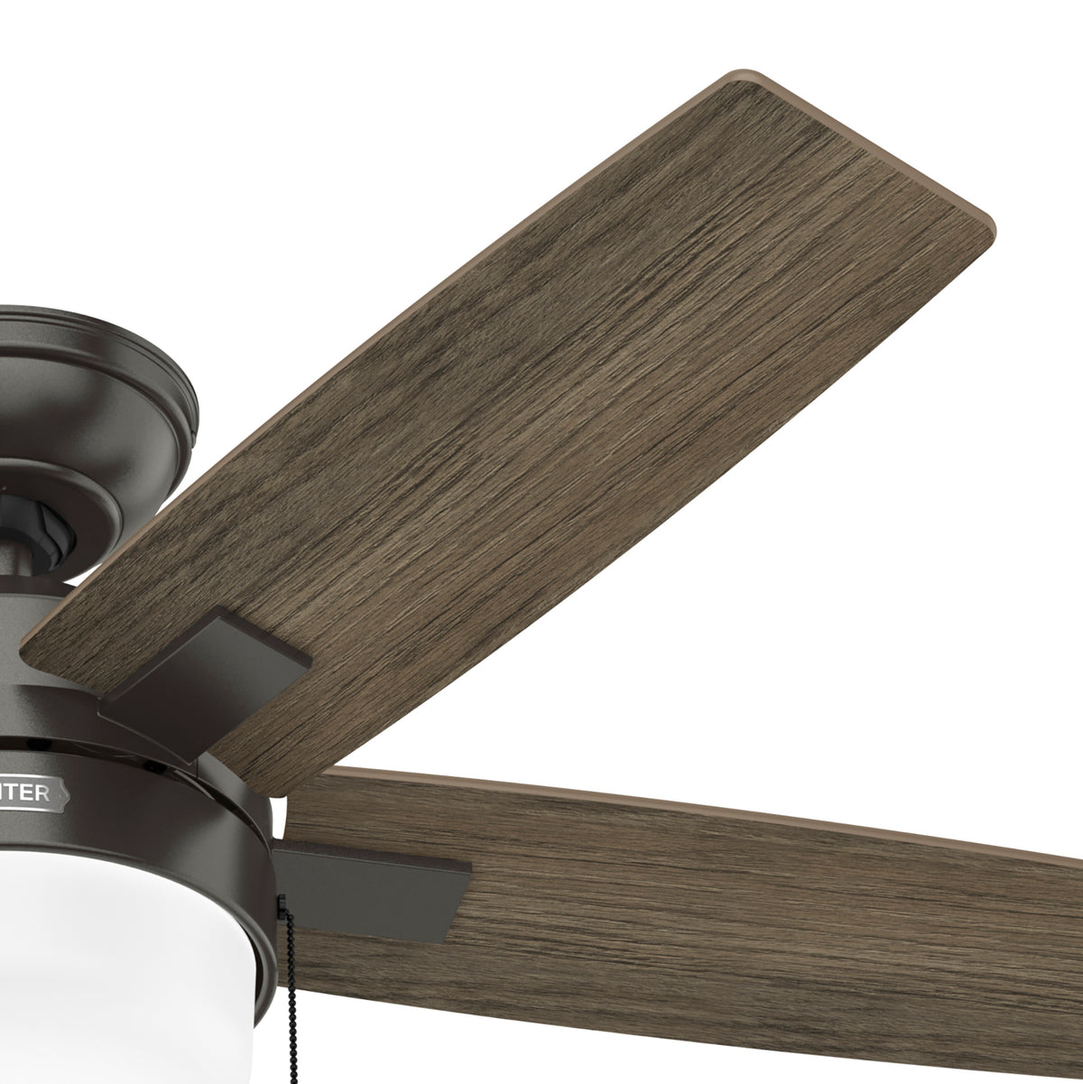 44 inch Anisten Noble Bronze Ceiling Fan with LED Light Kit and Pull Chain