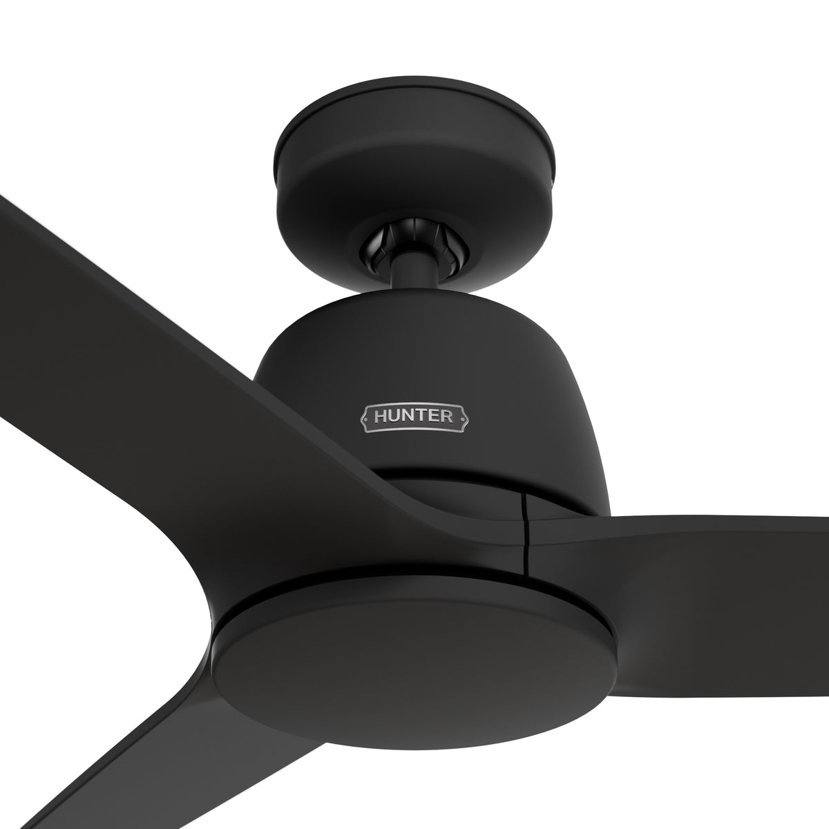 52 inch Malden Matte Black Ceiling Fan and Handheld Remote