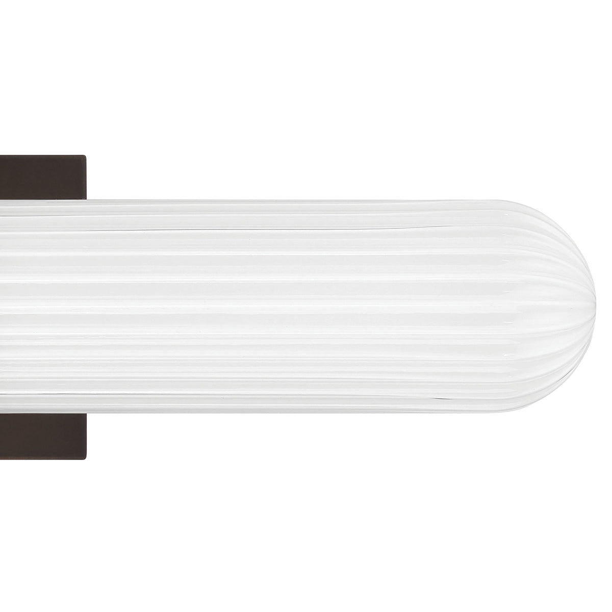 Beverly Glen 24-inch 2-light Matte Bronze Vanity Light with Milk Glass
