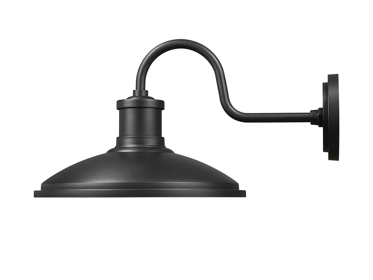 14'' Calhoun Textured Black 1 Light Wall Sconce