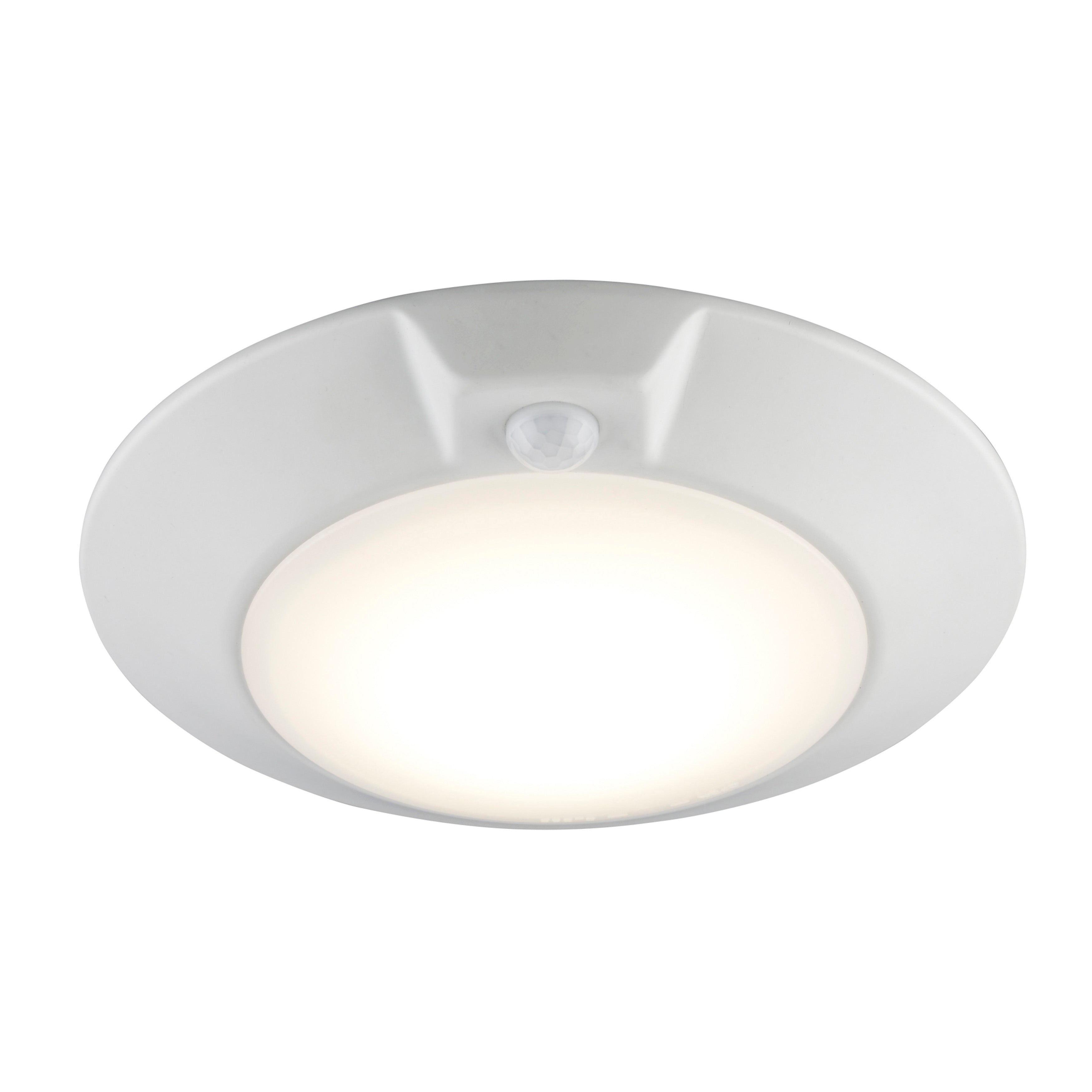 6-inch White Wall Light with 5-CCT Selectable White and 14W Output