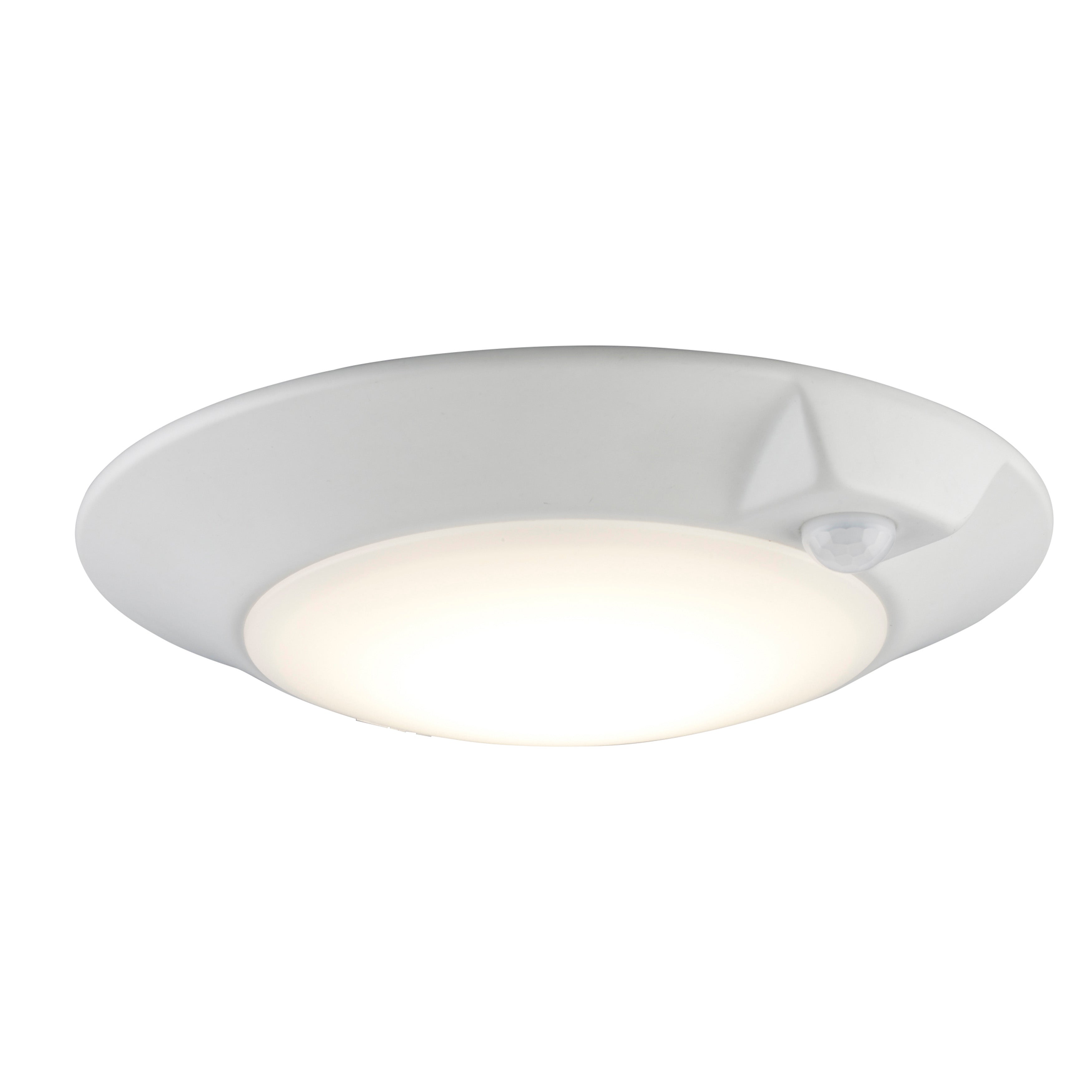 6-inch White Wall Light with 5-CCT Selectable White and 14W Output