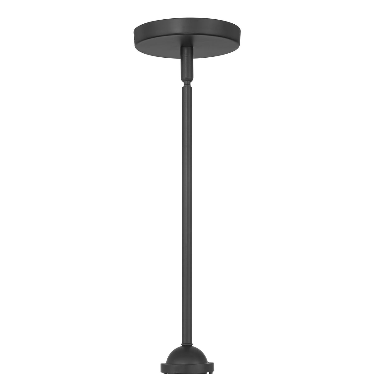 29'' Rovessa Matte Black 8 Light Chandelier