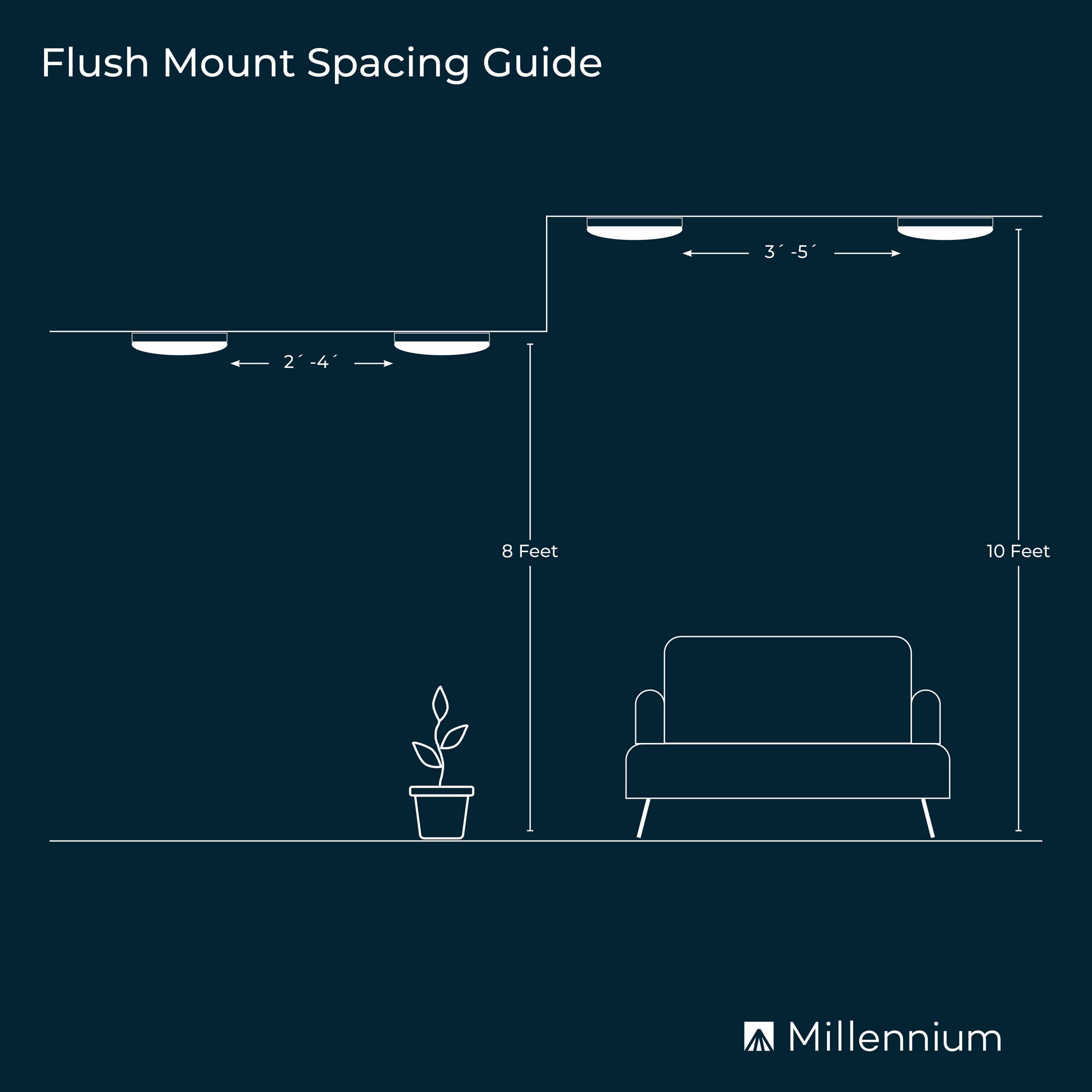 13.25'' Adorra Matte BlackWhite 3 Light Semi-Flush Mount