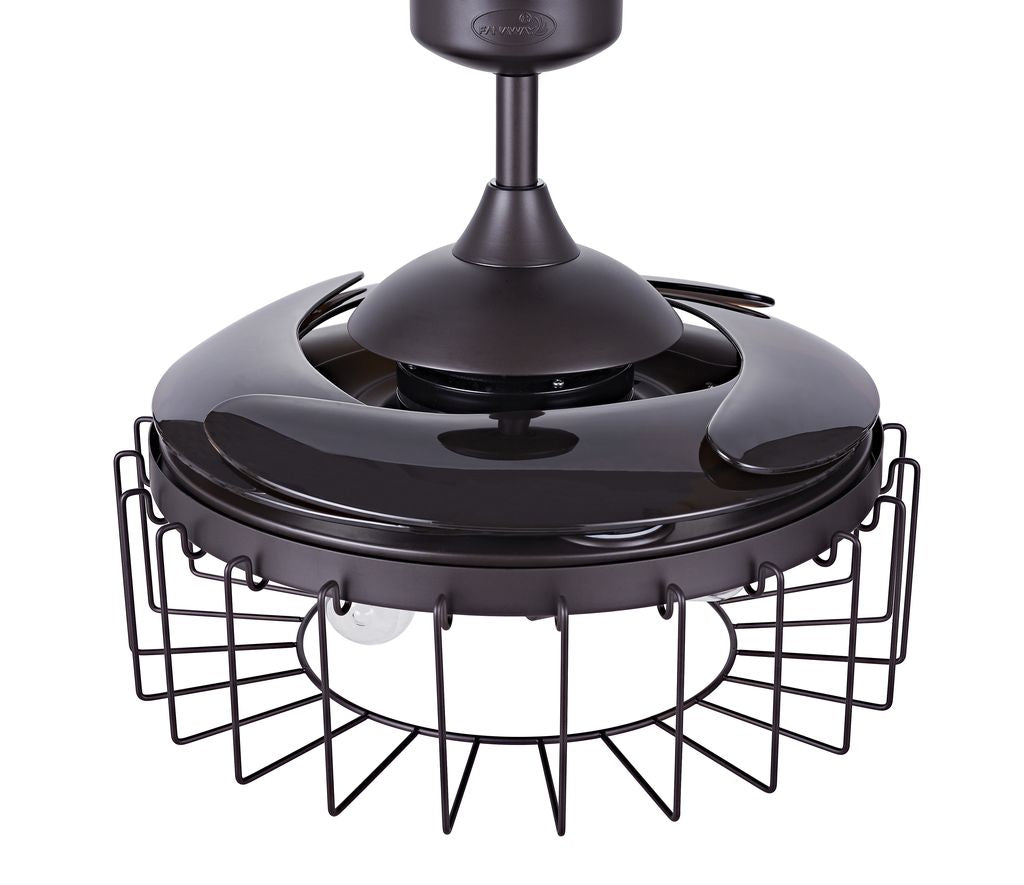 48 Inch Oil Rubbed Bronze Retractable Blade Ceiling Fan