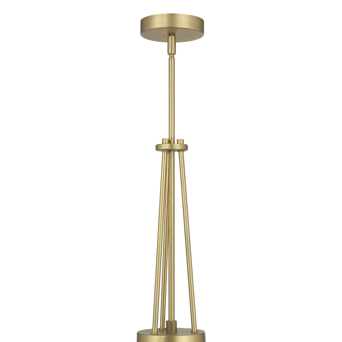 24'' Vellin Vintage Brass 1 Light Pendant