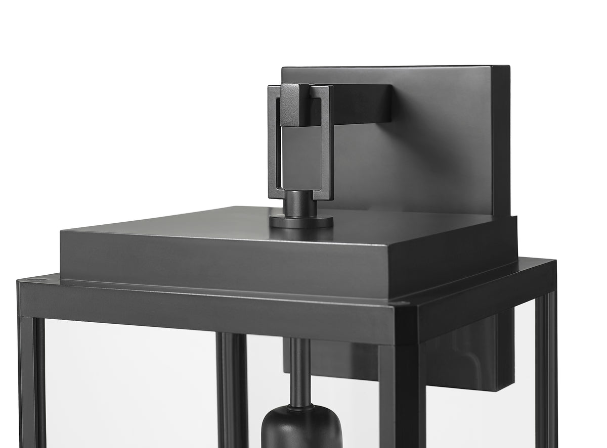 7.5'' Alpharetta Powder Coated Black 1 Light Lantern