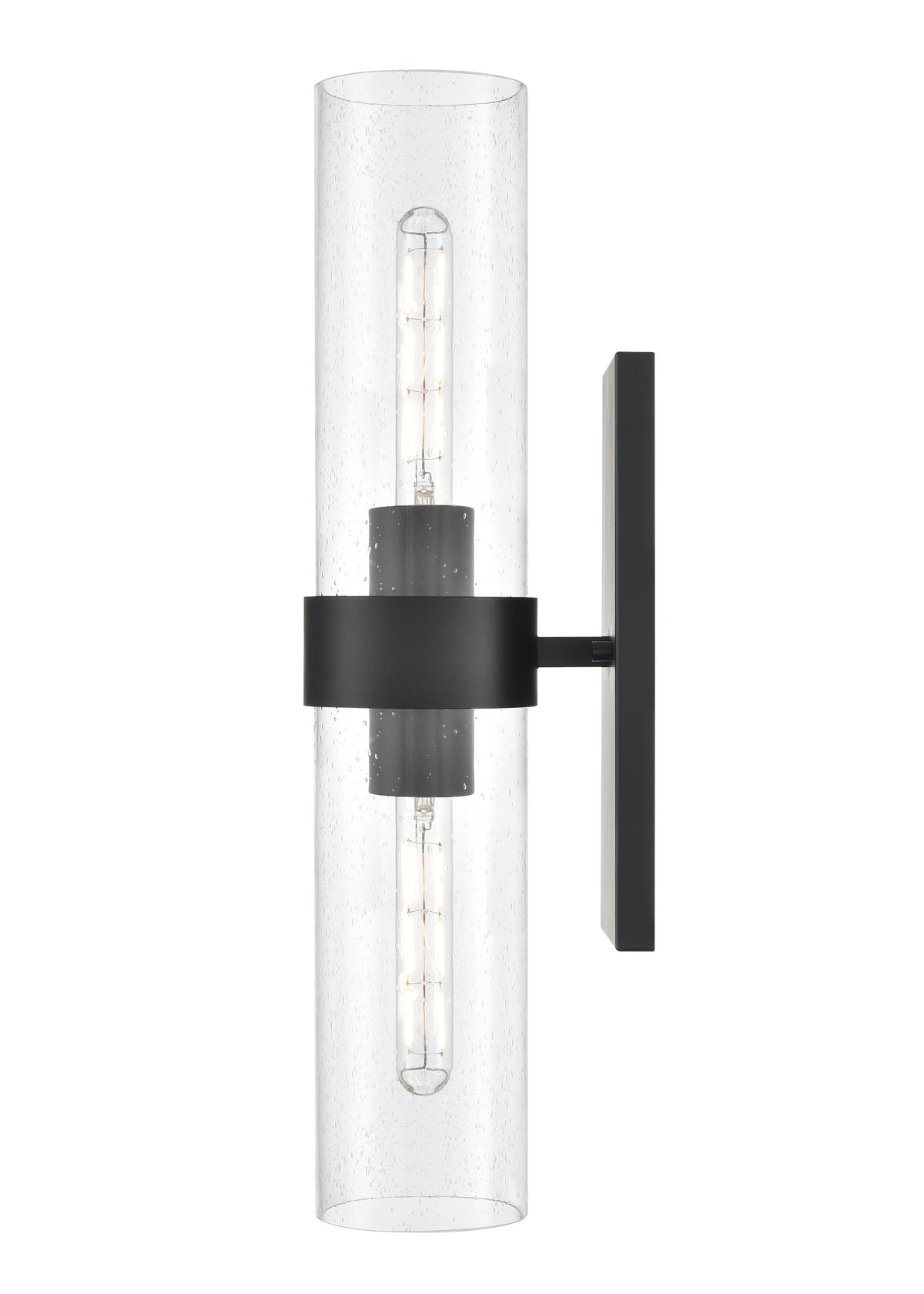 5'' Jamison Matte Black 2 Light Wall Sconce