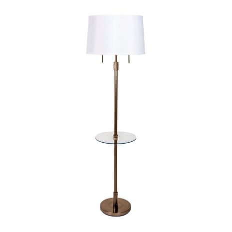 62-inch Killington Brushed Brass Floor Lamp