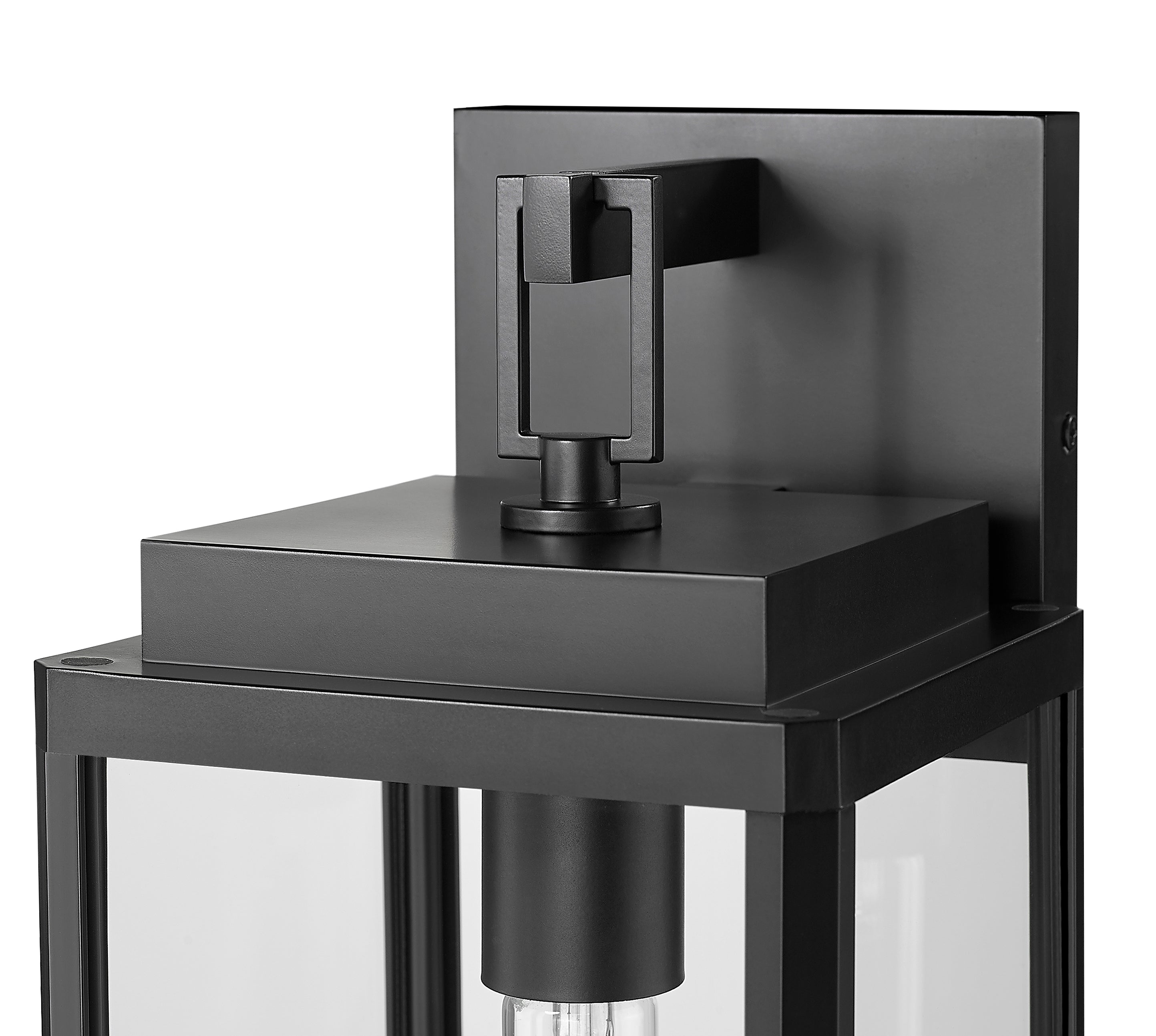 6'' Alpharetta Powder Coated Black 1 Light Lantern