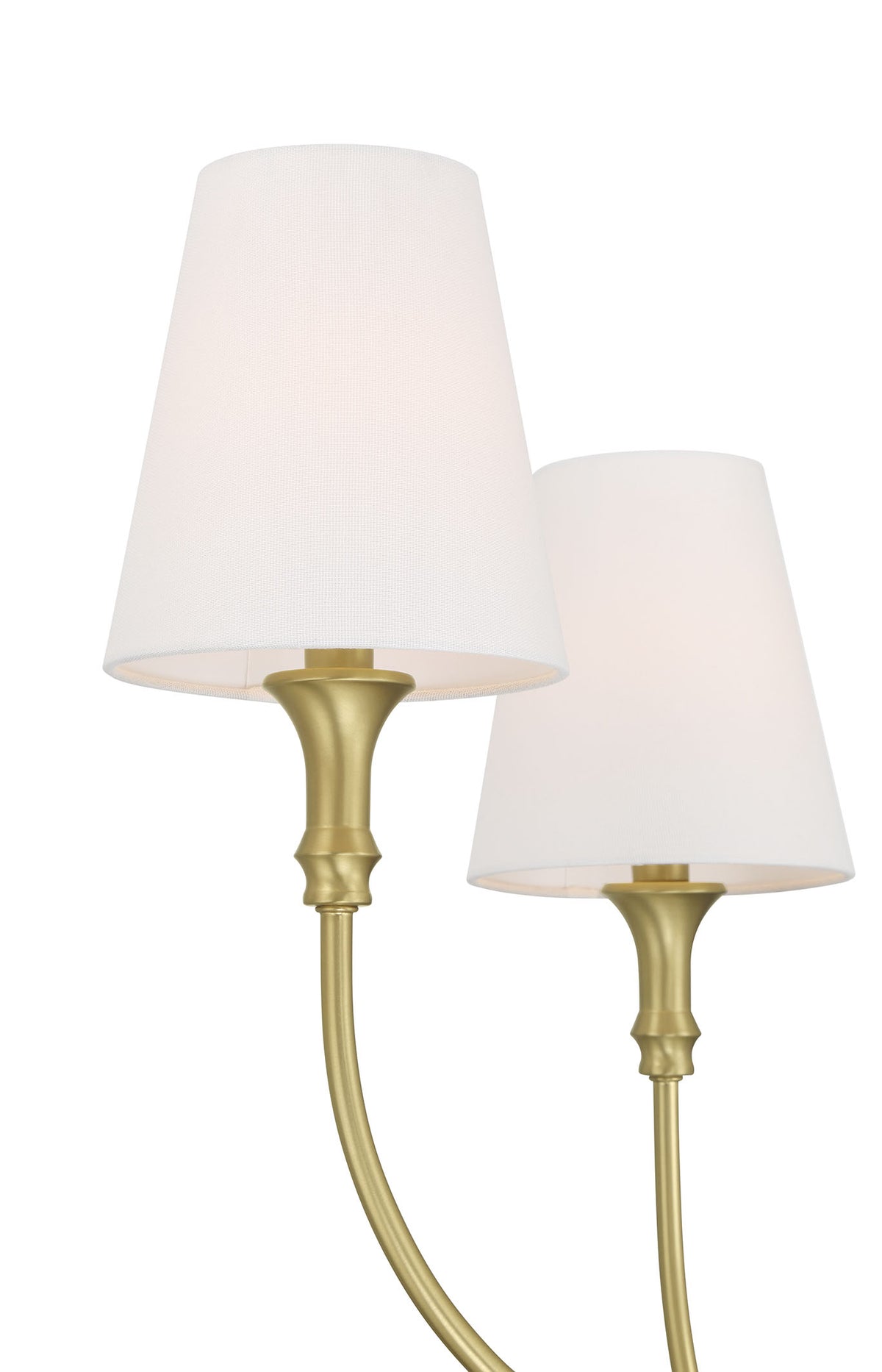 29'' Mairbourne Vintage Brass 6 Light Linear Chandelier