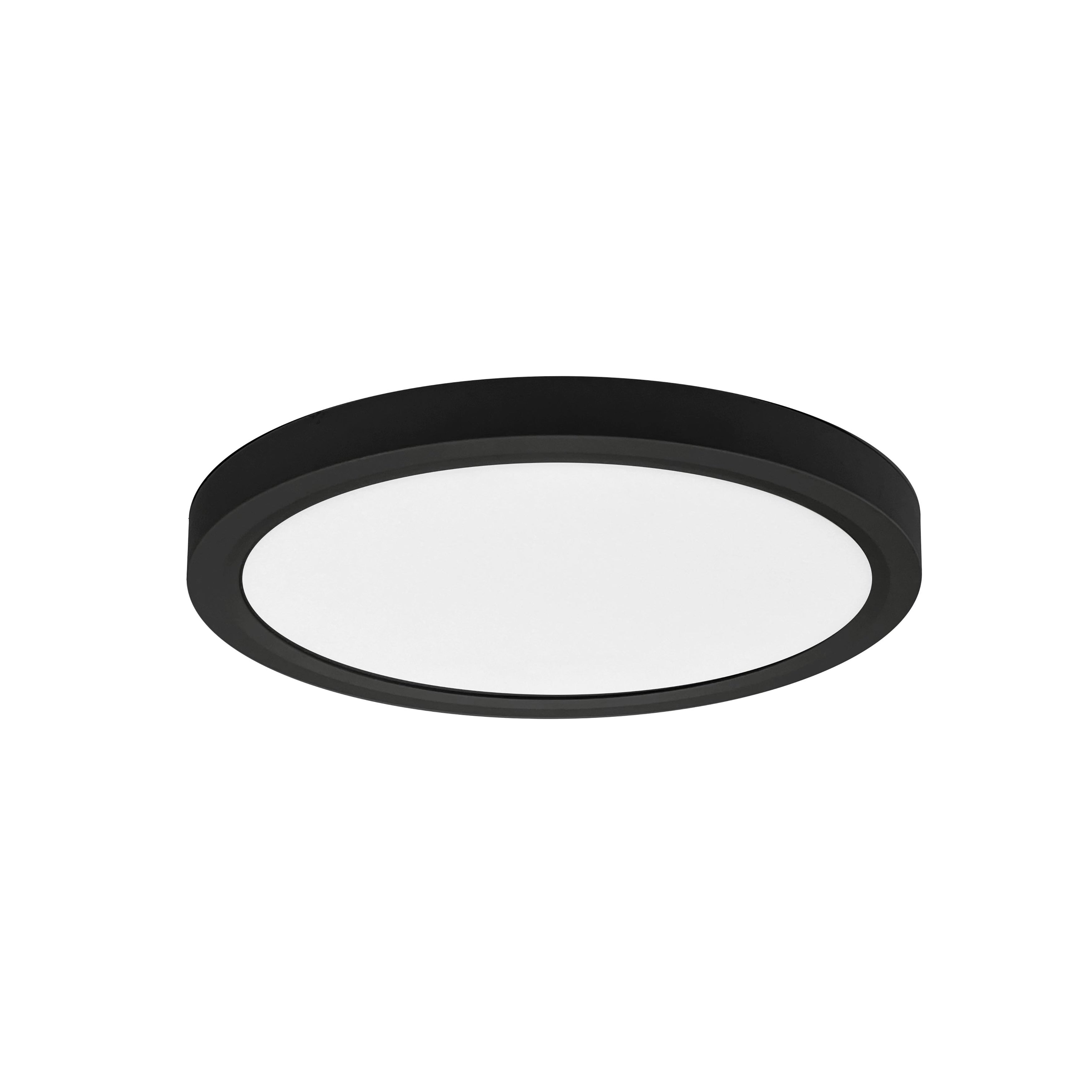 15-inch-Matte-Black-Flush-Mount-Light