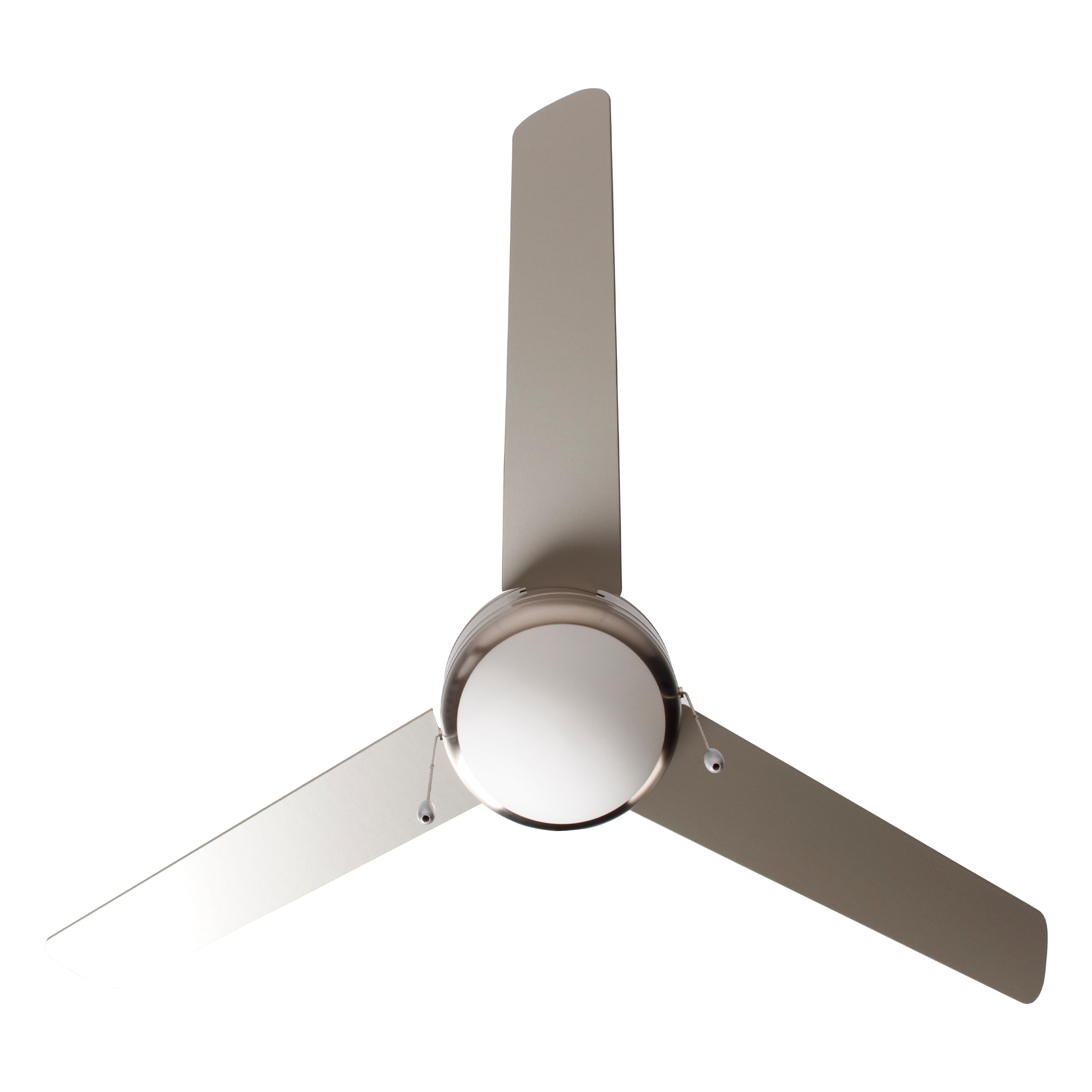50 Inch Contempo AC Brushed Nickel Indoor Ceiling Fan 3-Blade Reversible