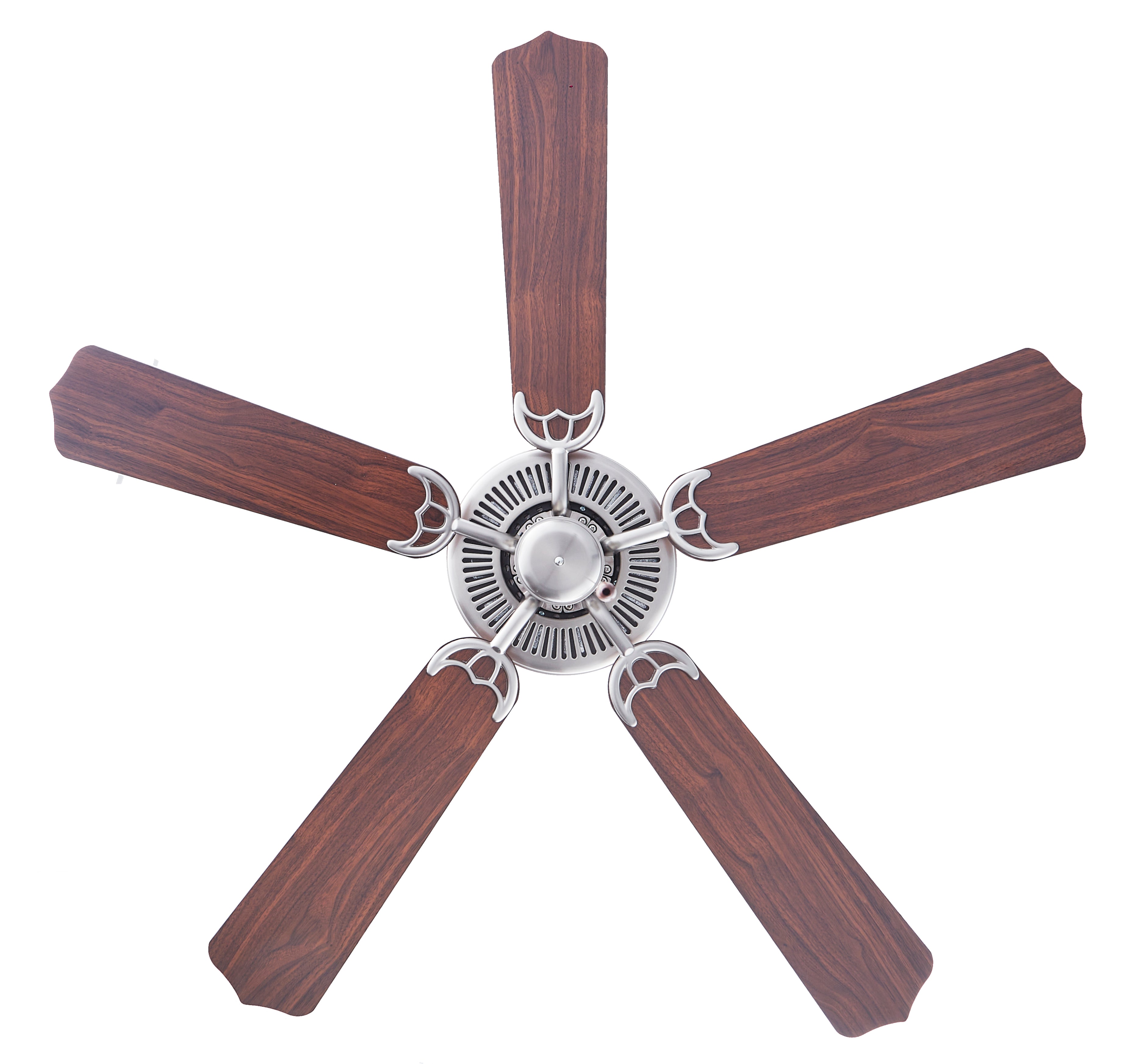 52 Inch Royal Star AC Brushed Nickel Indoor Ceiling Fan
