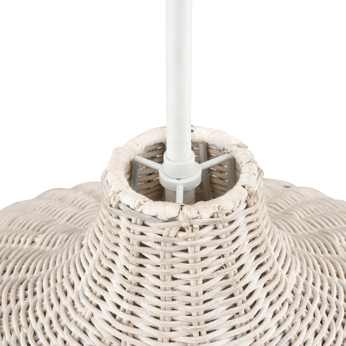 22.5'' Elise Textured White 4 Light Pendant