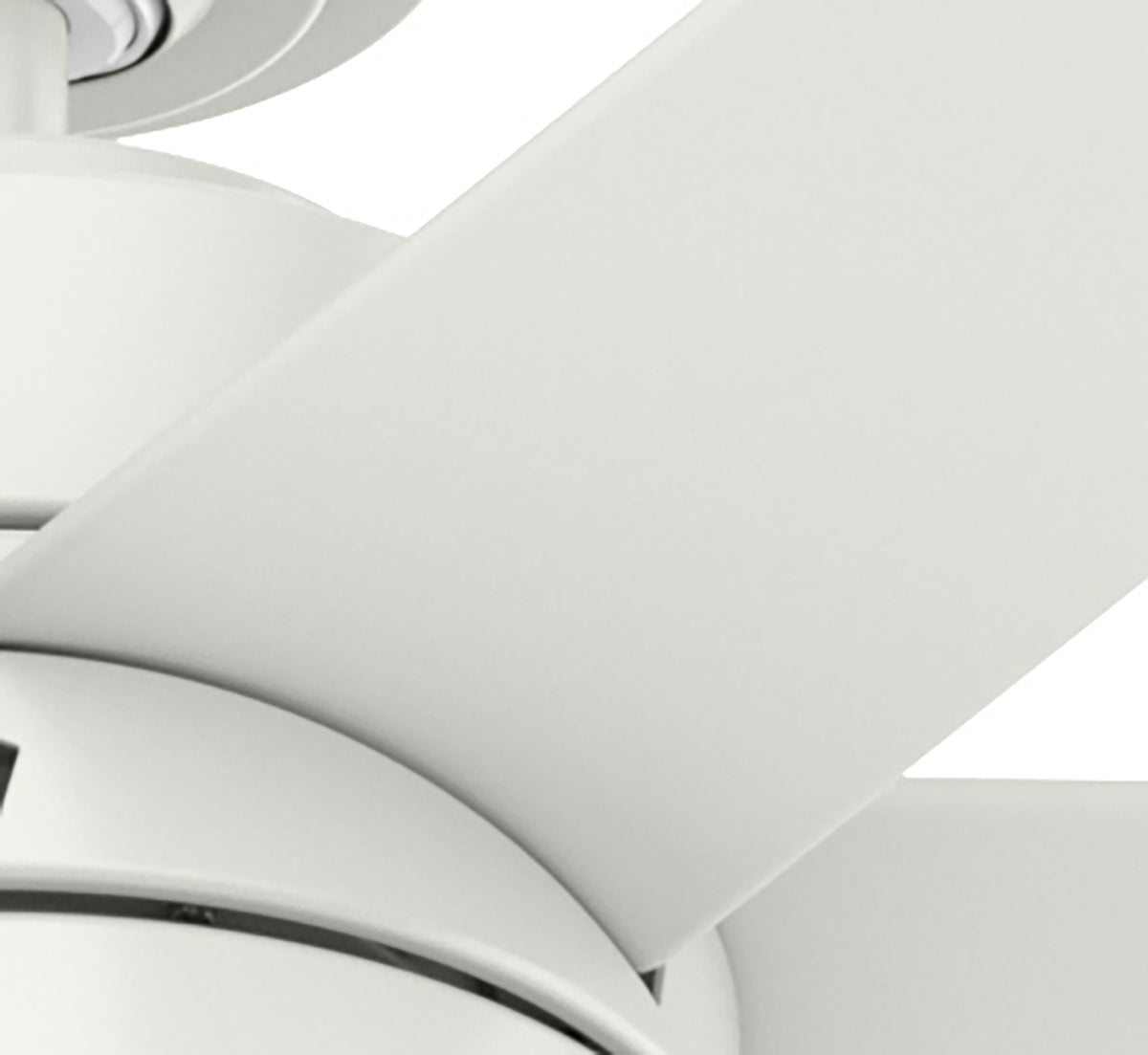 72 inch Solaria ENERGY STAR® Fresh White Damp Rated Ceiling Fan with LED Light Kit and Wall Control