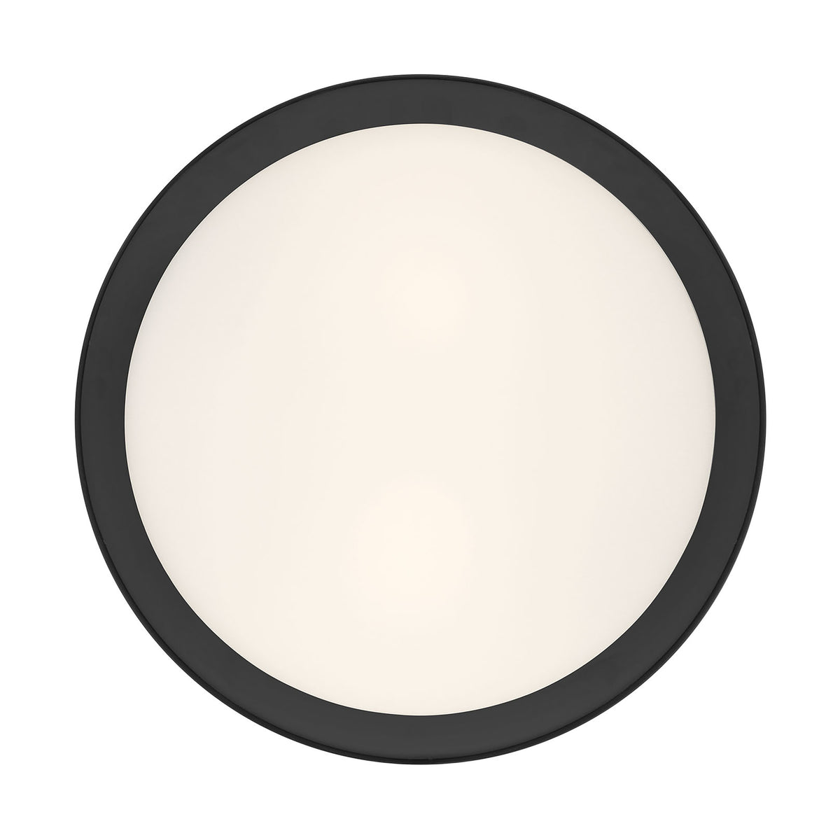 5.25'' Corvella Matte Black 3 Light Flush Mount