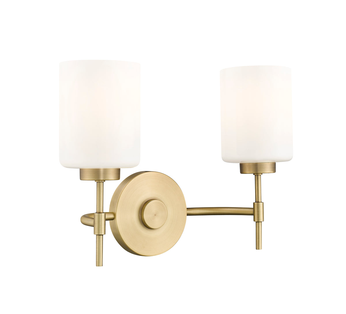 15.5'' Keylee Vintage Brass 2 Light Bath Vanity