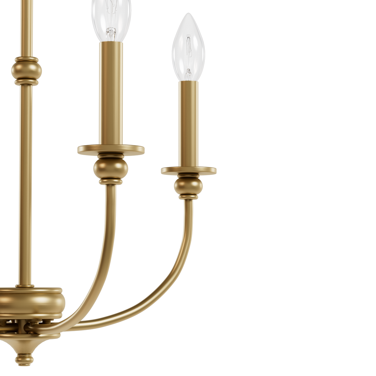 Southcrest 18-inch 4-light Luxe Gold Chandelier