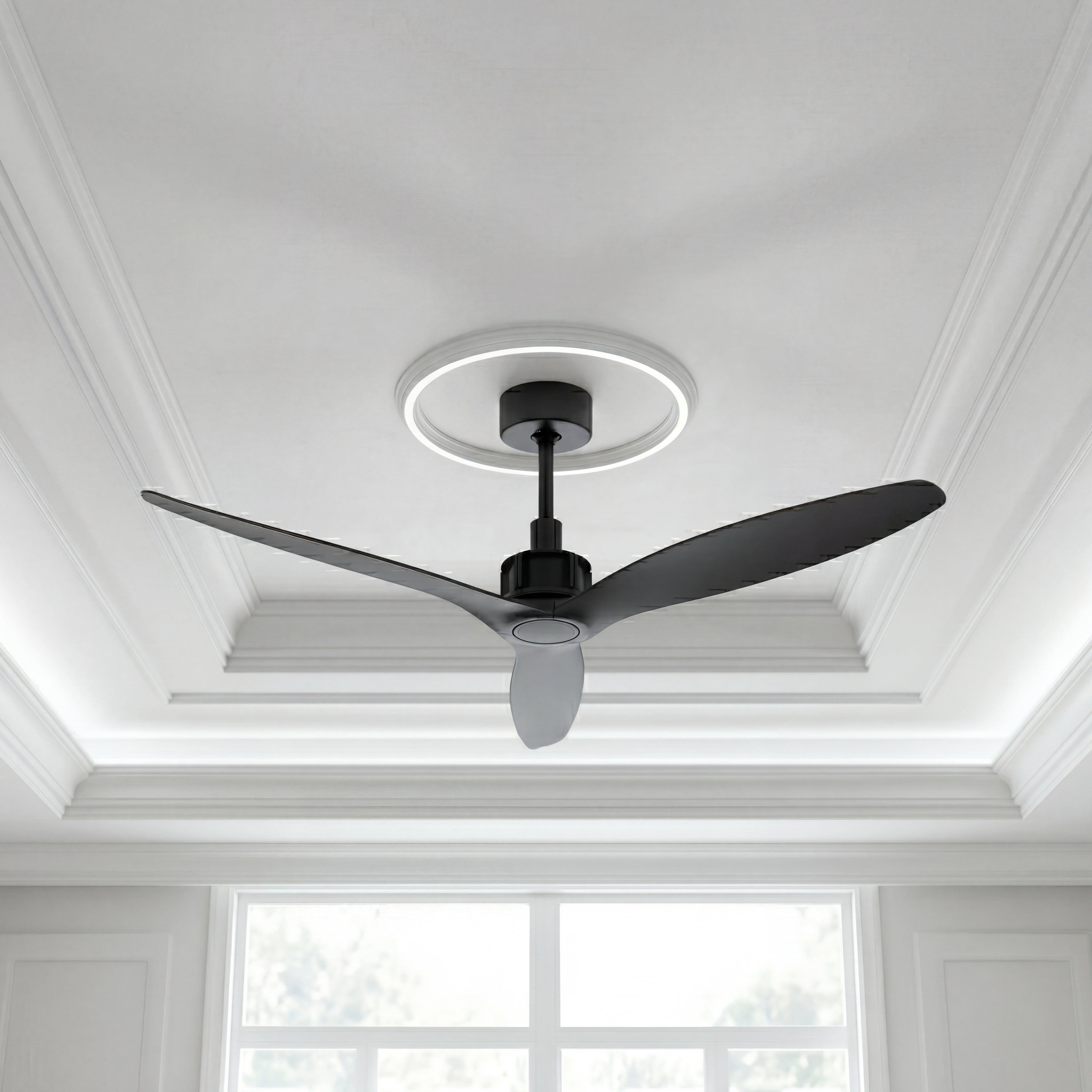 Viceroy 52 Inch Black Fan with Remote